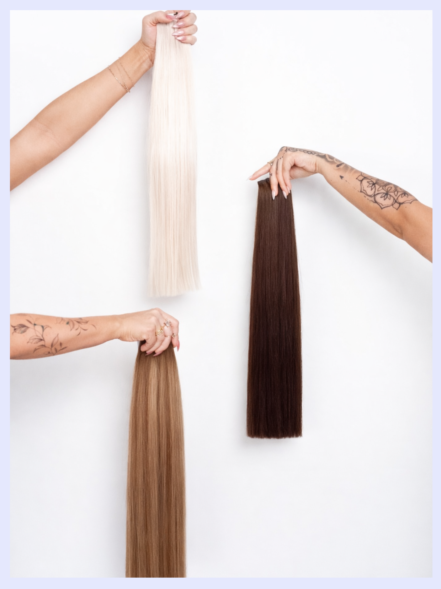 HOW TO CHOOSE THE RIGHT LENGTH AND NUMBER OF WEFTS — PLUS HOW TO TAKE CARE OF YOUR HAIR EXTENSIONS