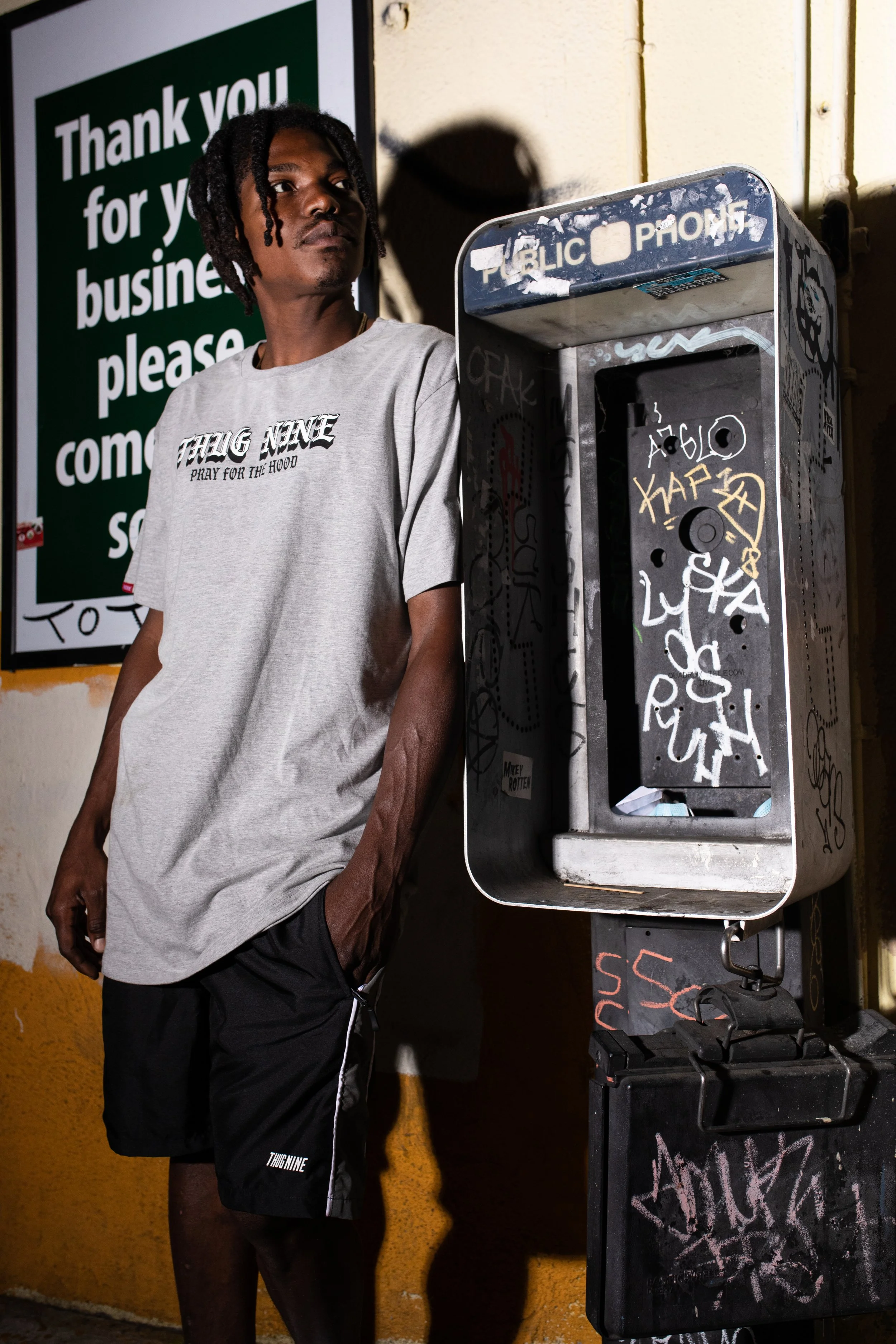Pray for the hood tee - Anderson 2.JPG