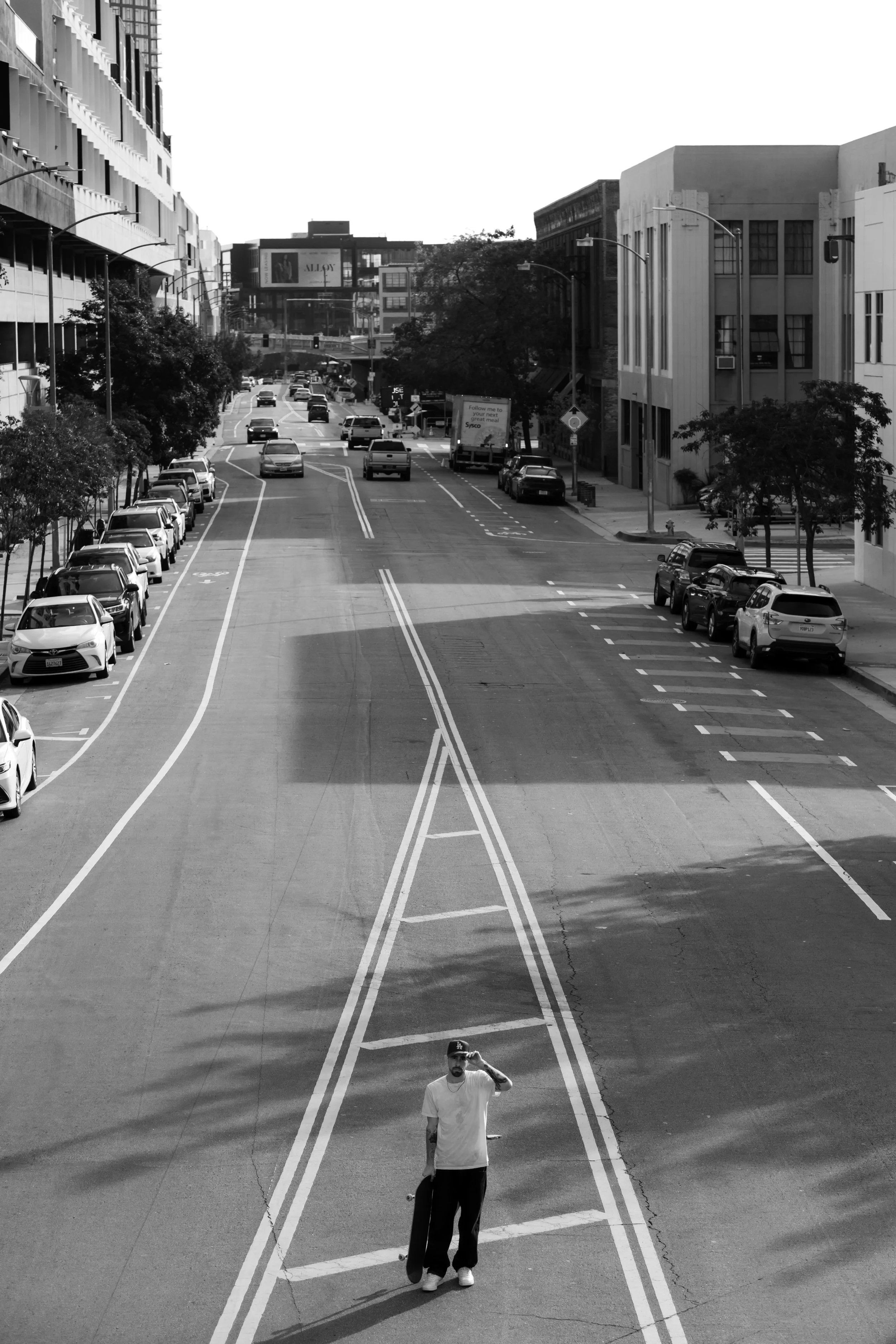 James portrait in middle of the street.JPG