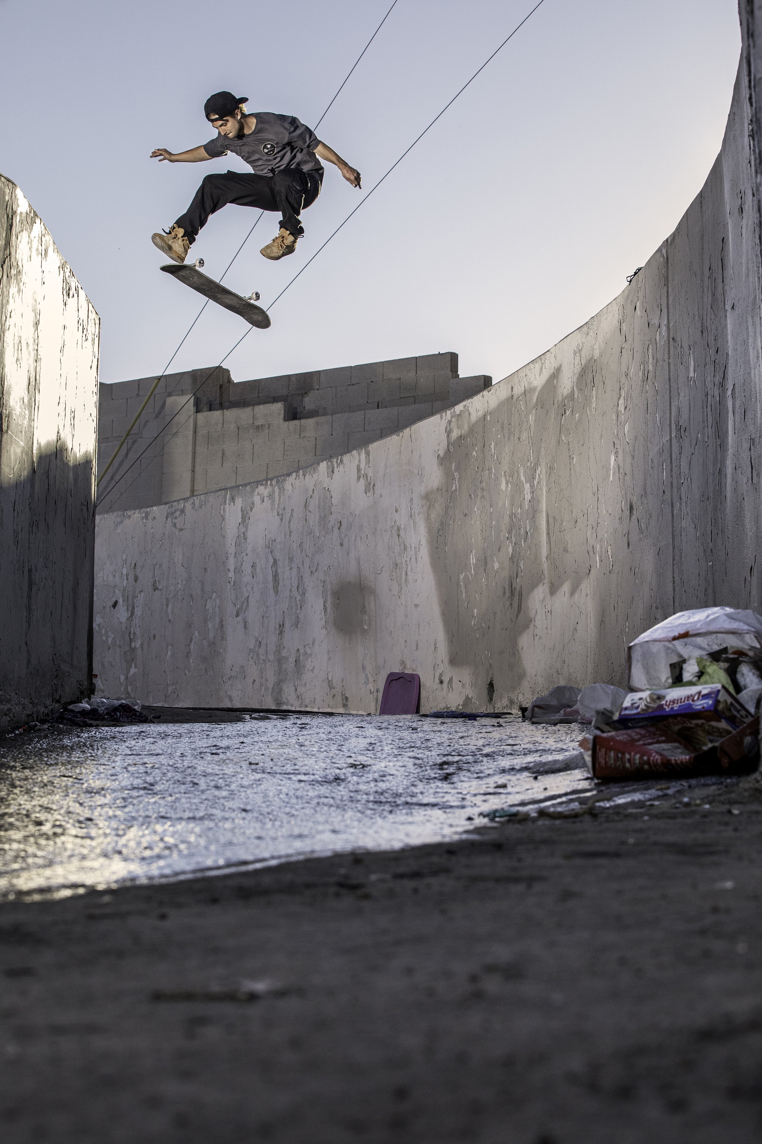 Mike tre flip ditch flat gap 2.jpg