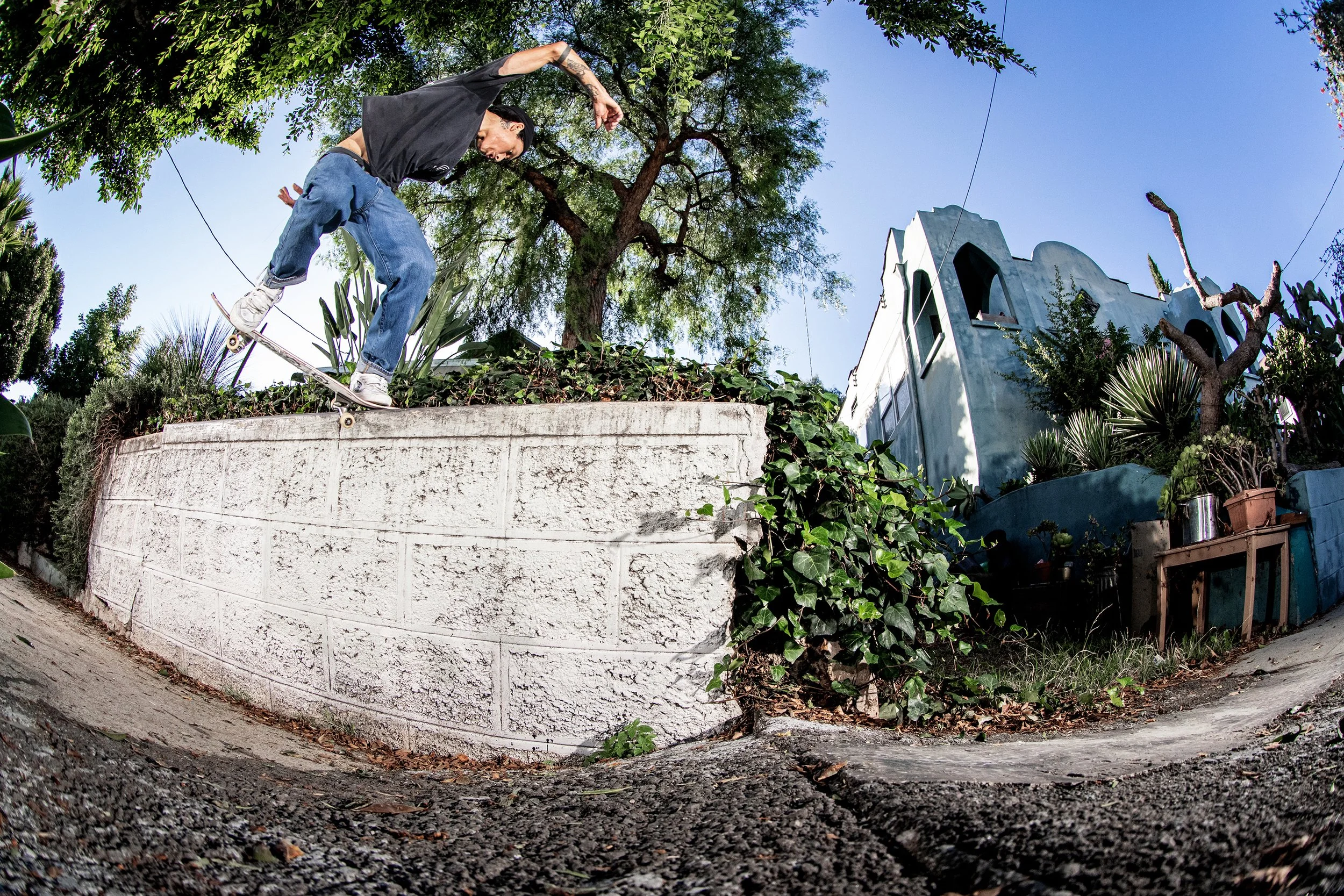 Trevor bs 180 nosegrind bump to ledge in Silverlake.jpg
