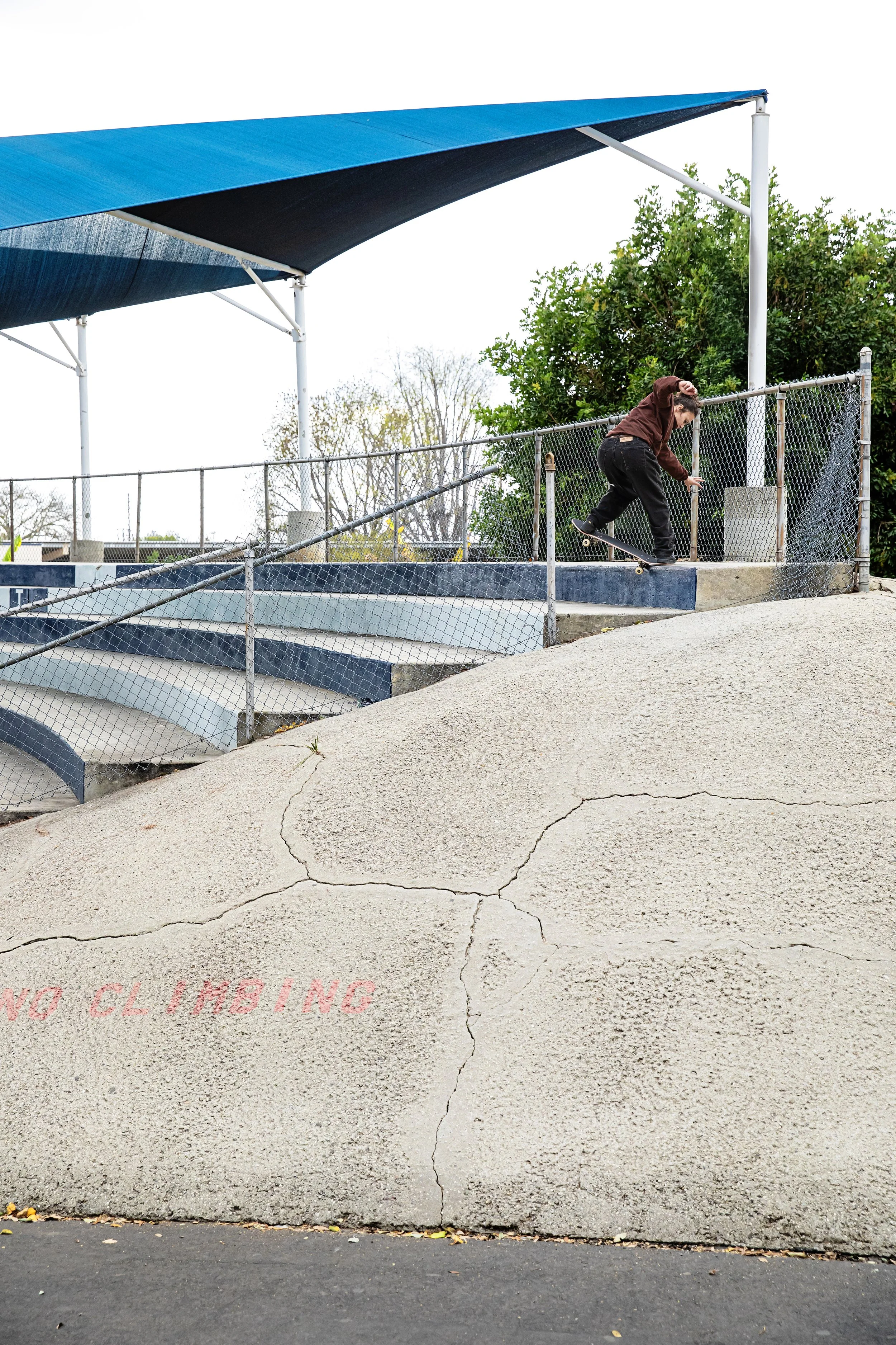Monica fs crook ledge into bank 2.jpg