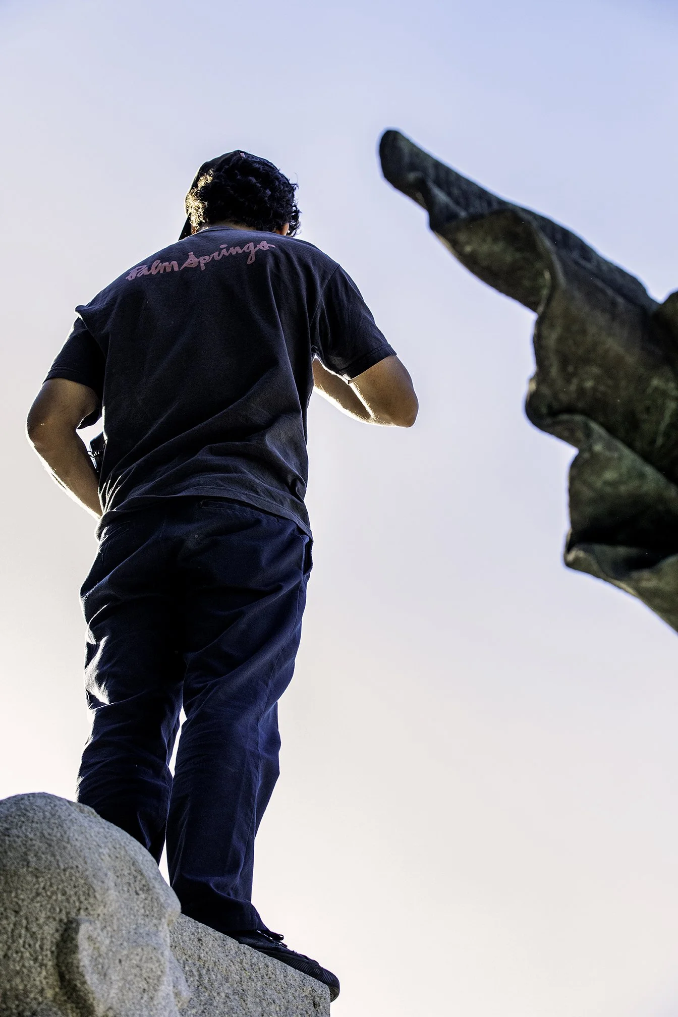 Tommy filming from top angle.jpg