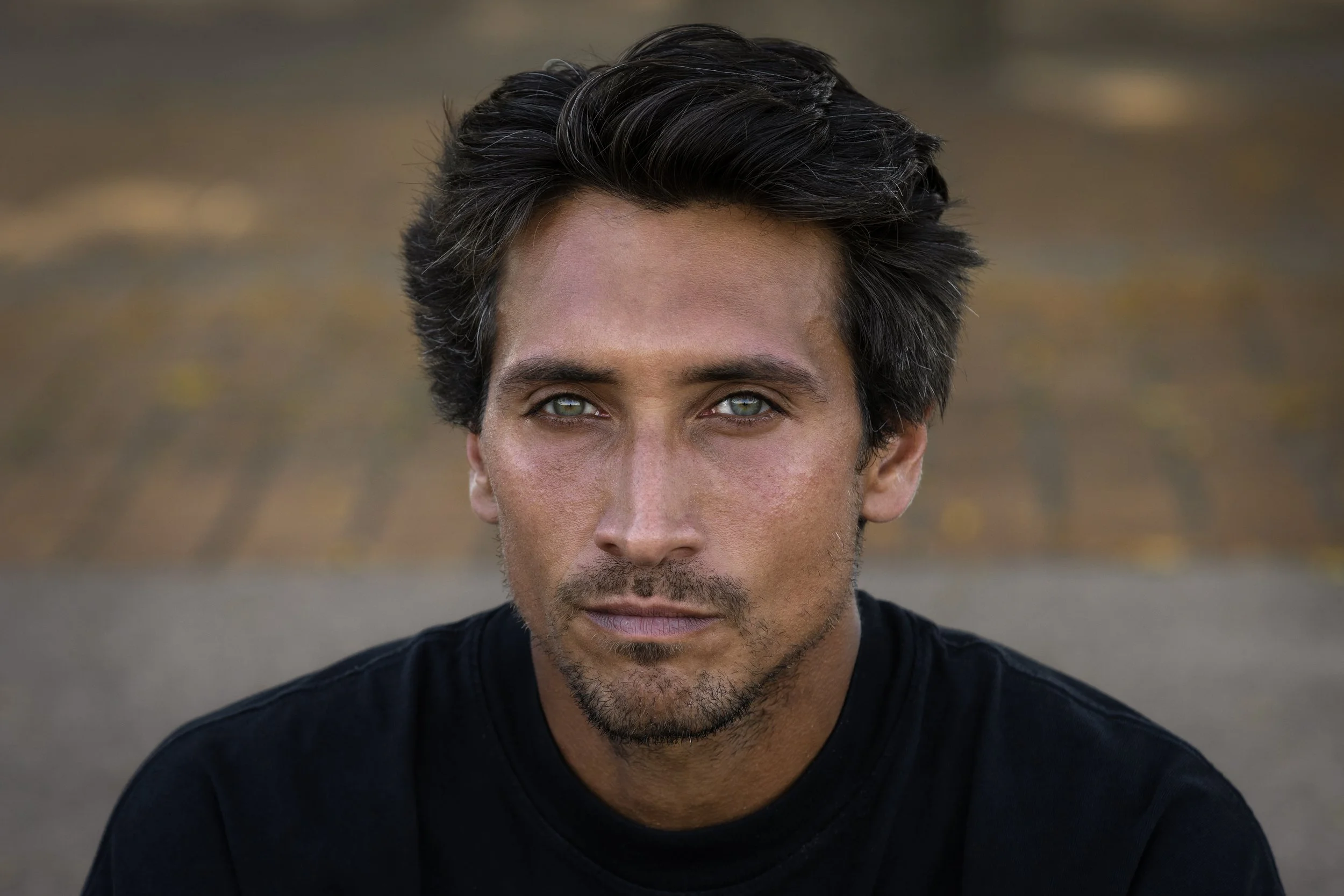 Cody close up portrait on stairs at Pine Grove.JPG