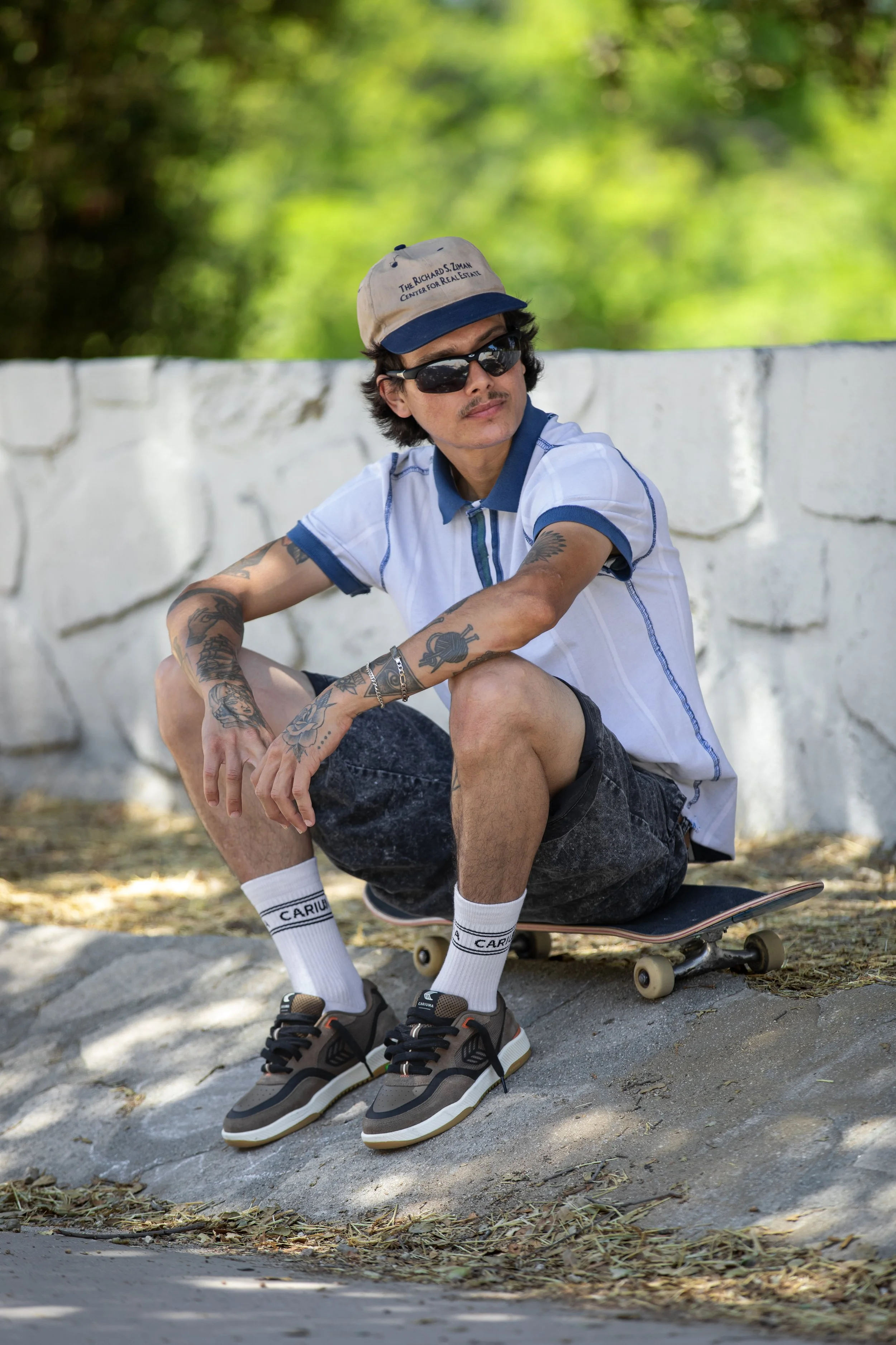Trevor wearing brown UBAs portrait 1.JPG