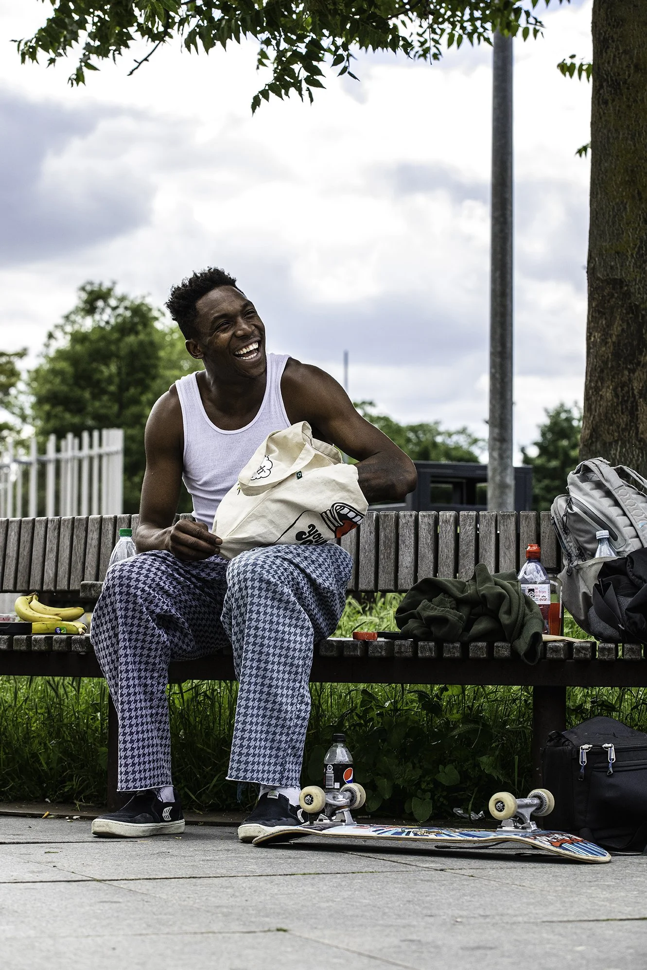 LeAndre laughing bts 2.jpg