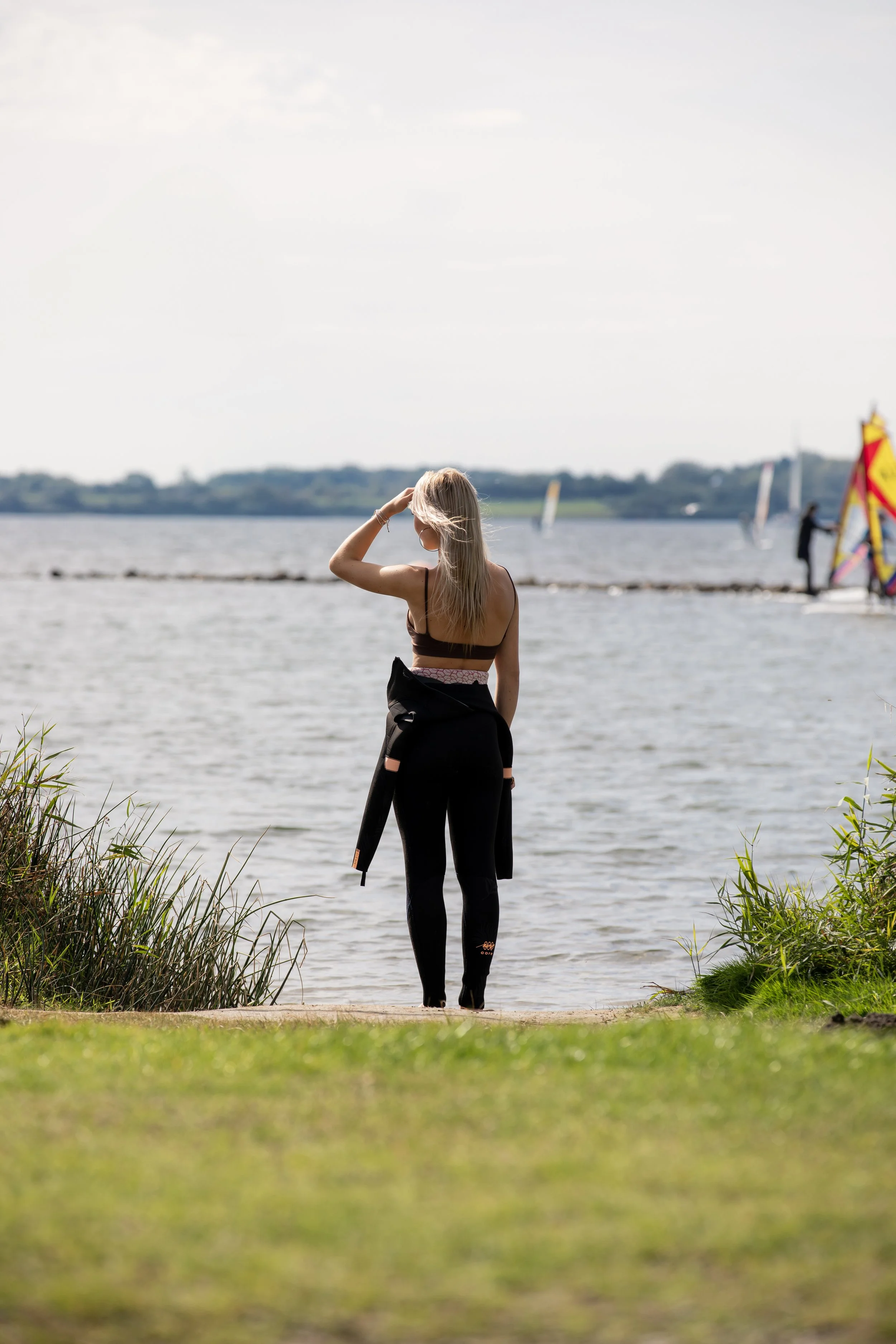 Sterre looking out at windsurfing beach 7.JPG