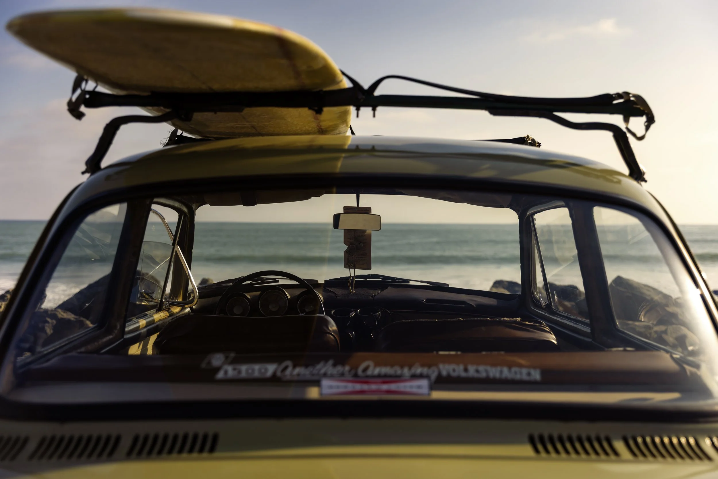 Car in beach parking lot.JPG