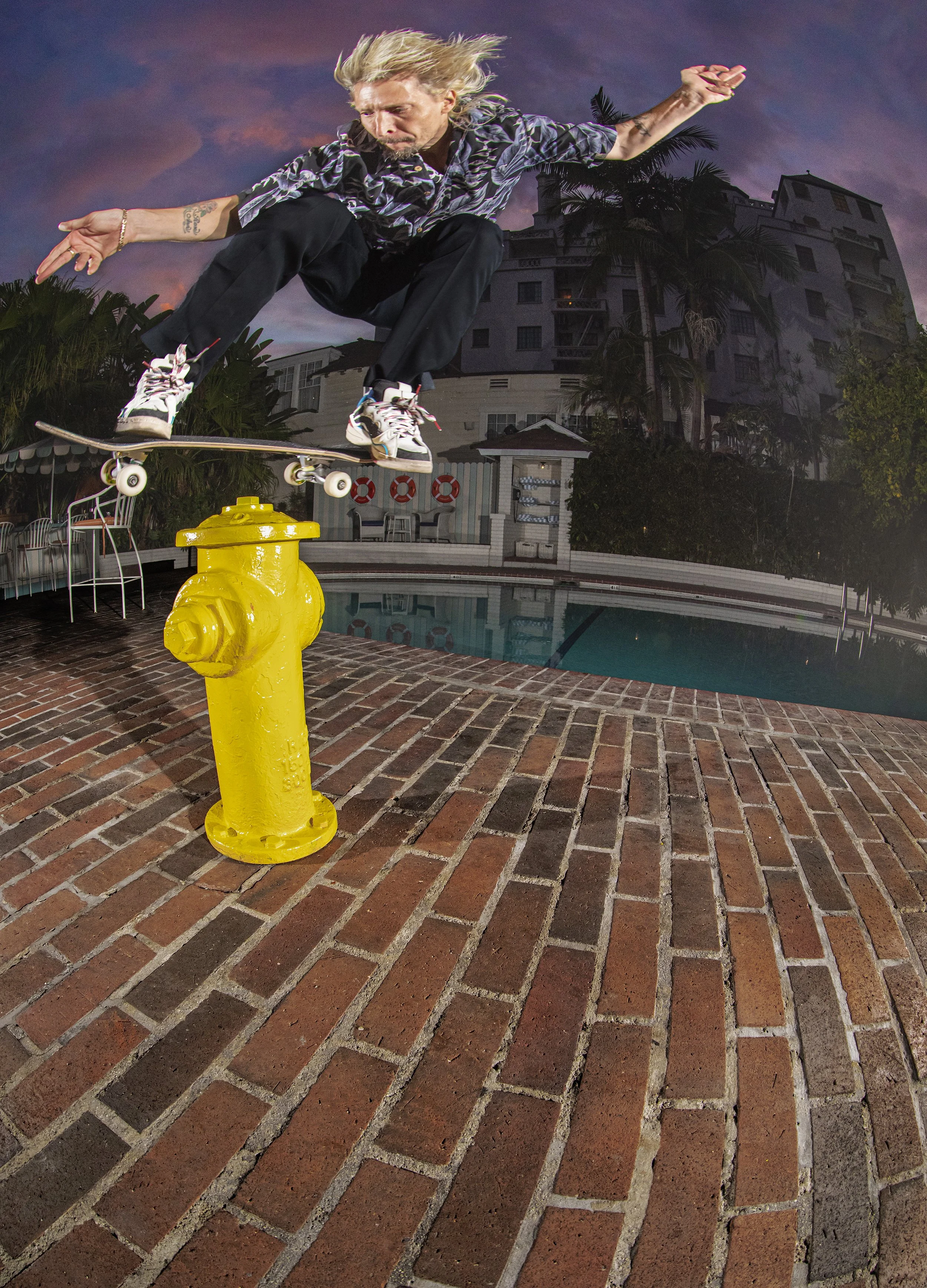 Erik bs 180 over hydrant at Chateau Marmont.jpg