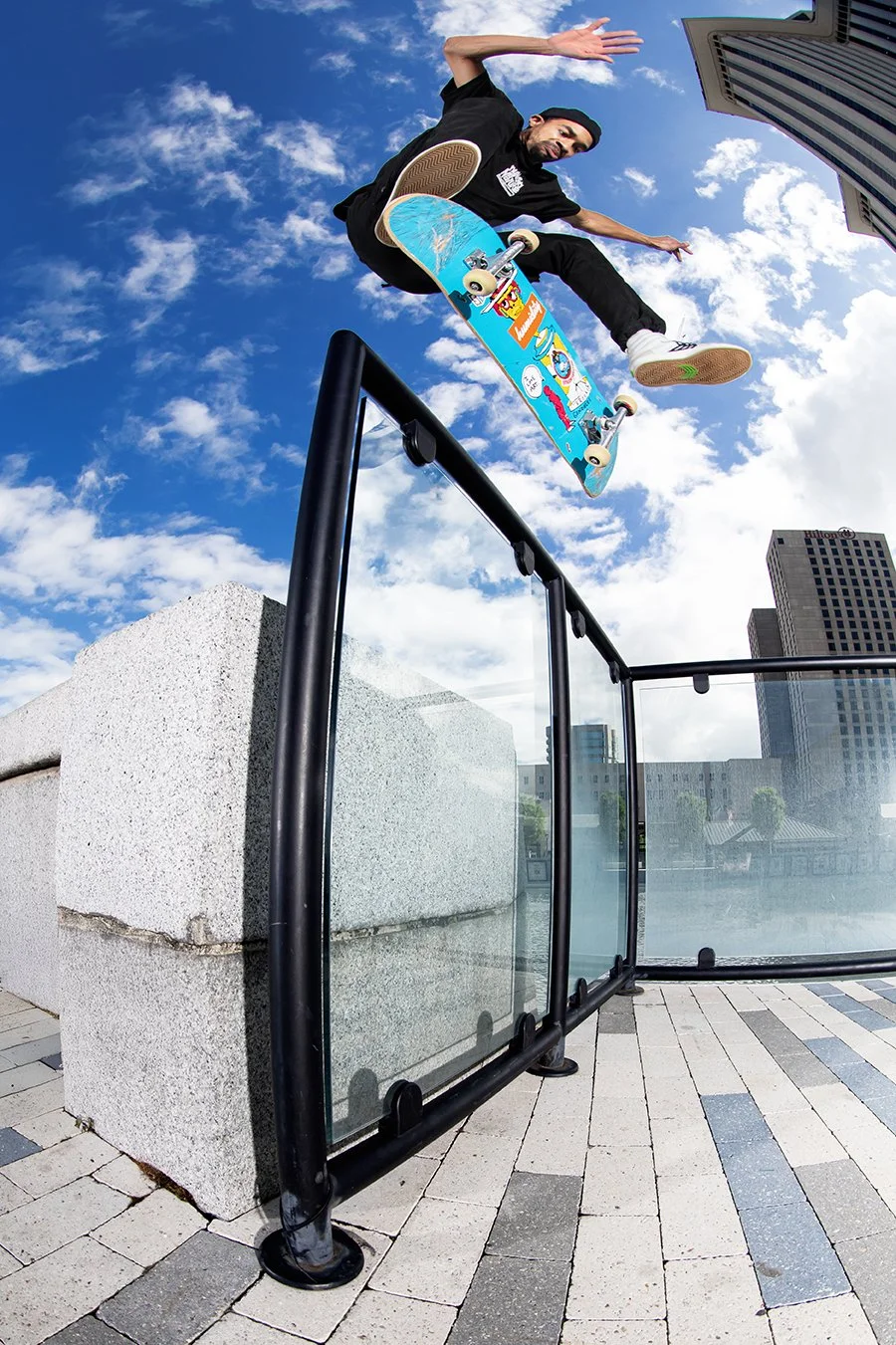 Timmy nollie fs heel ledge over rail.jpg