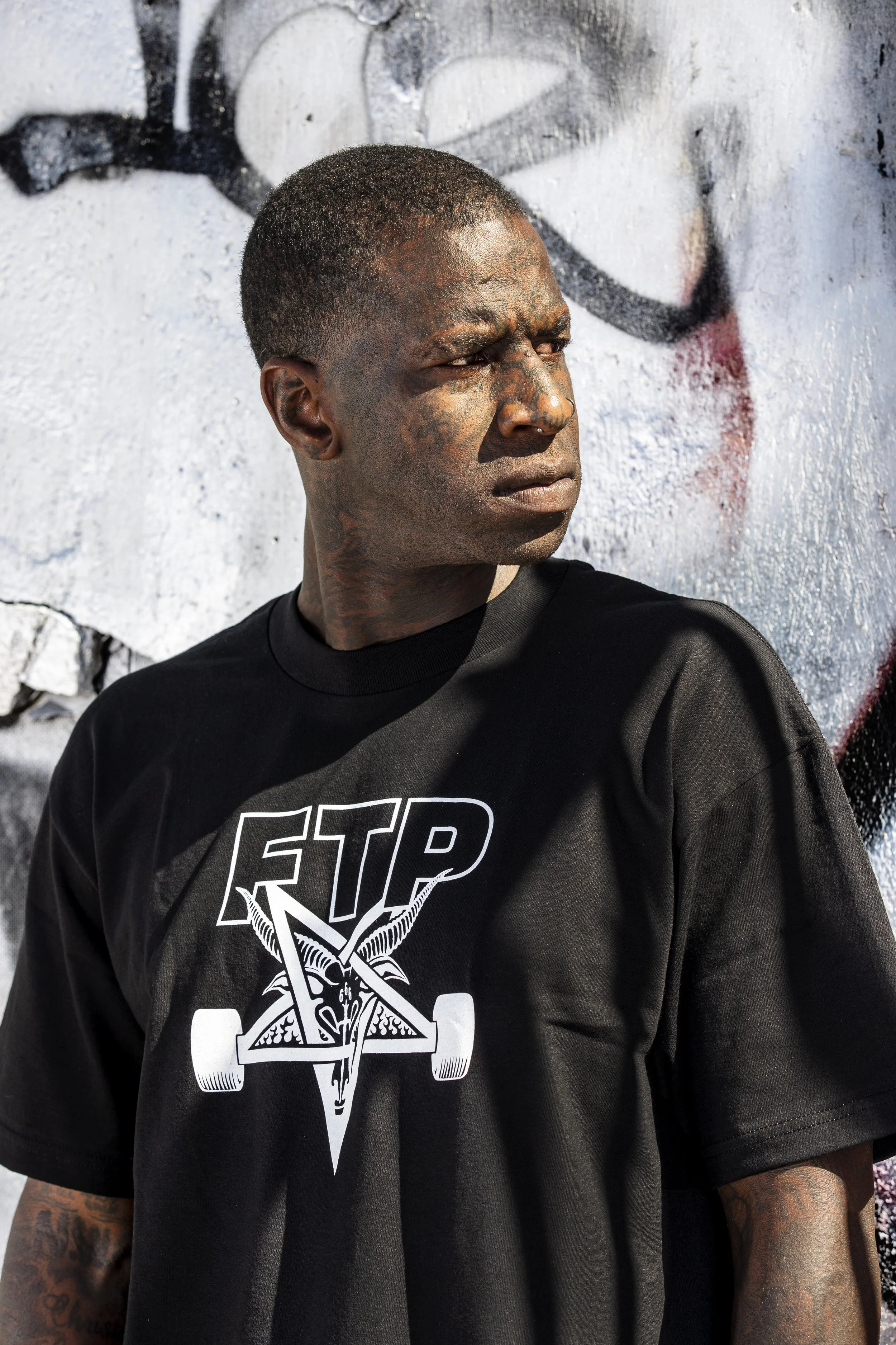 Antwuan in FTP X Thrasher Goat Tee 4.JPG