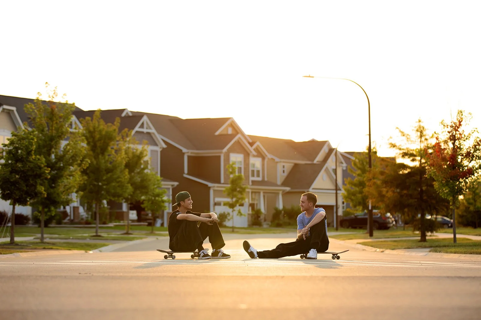 Tyler & Steven talking in road 2.jpg
