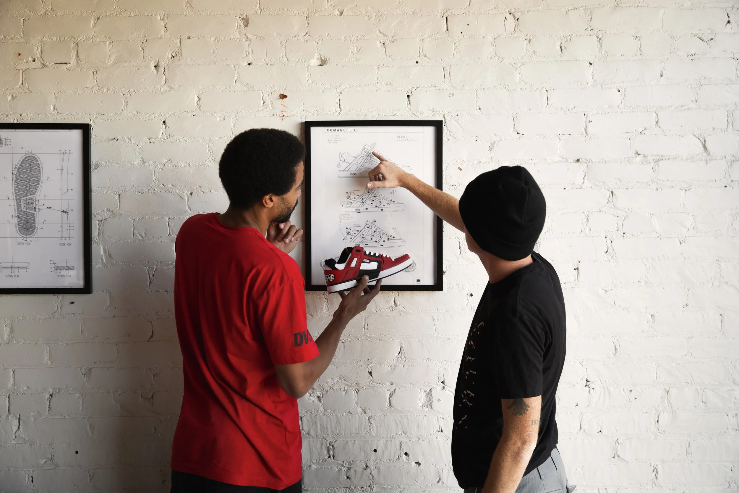 Timmy & Tyler talking about red Comanche LTs 2.JPG