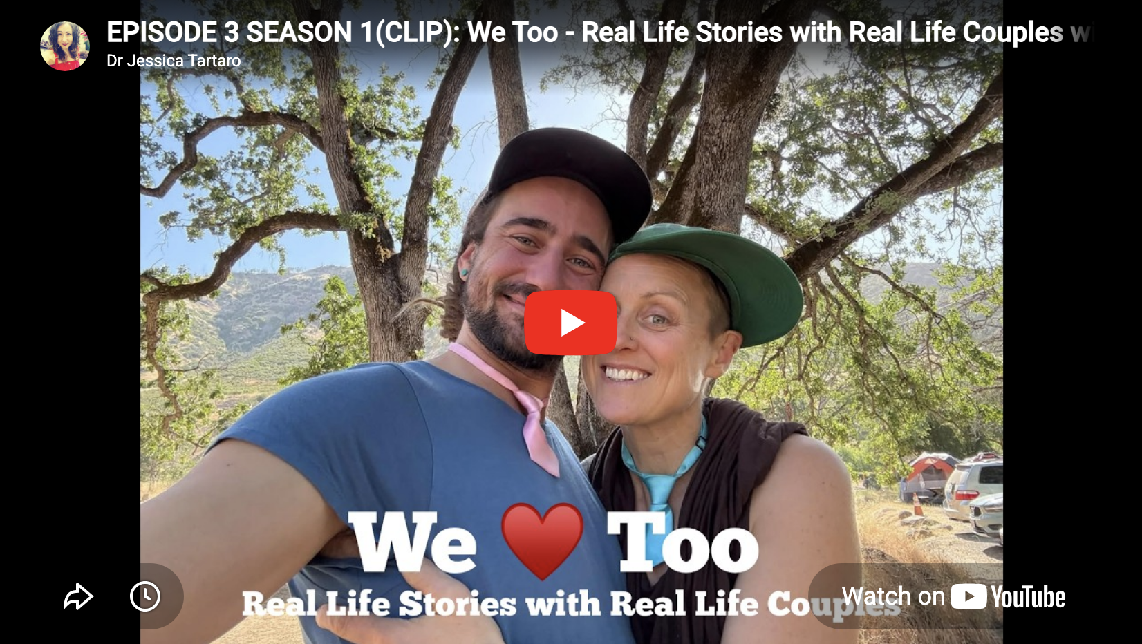 We Too - Real Life Stories with Real Life Couples with Dr. Jessica Tartaro