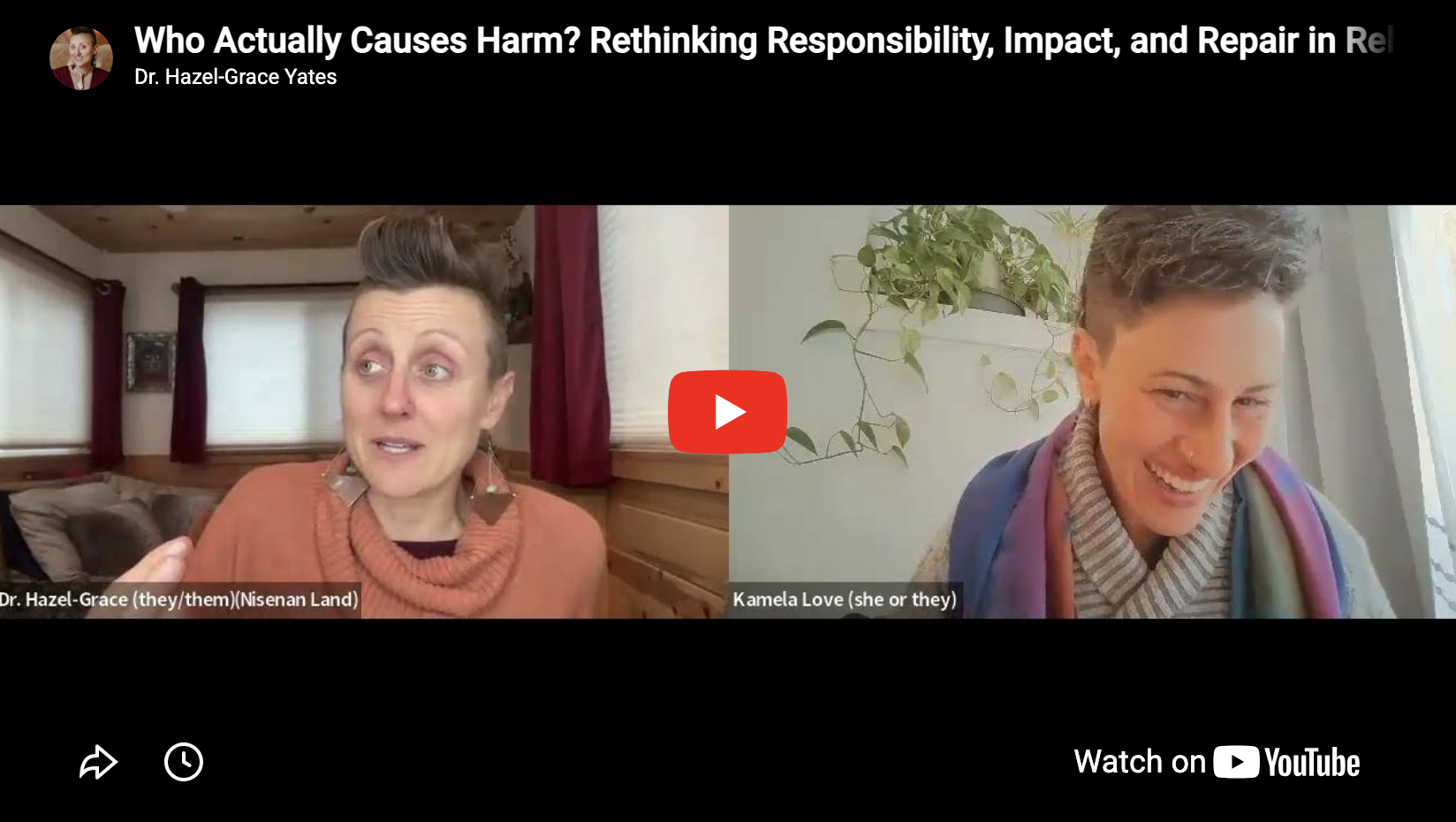 Who Actually Causes Harm? Rethinking Responsibility, Impact, and Repair in Relationships