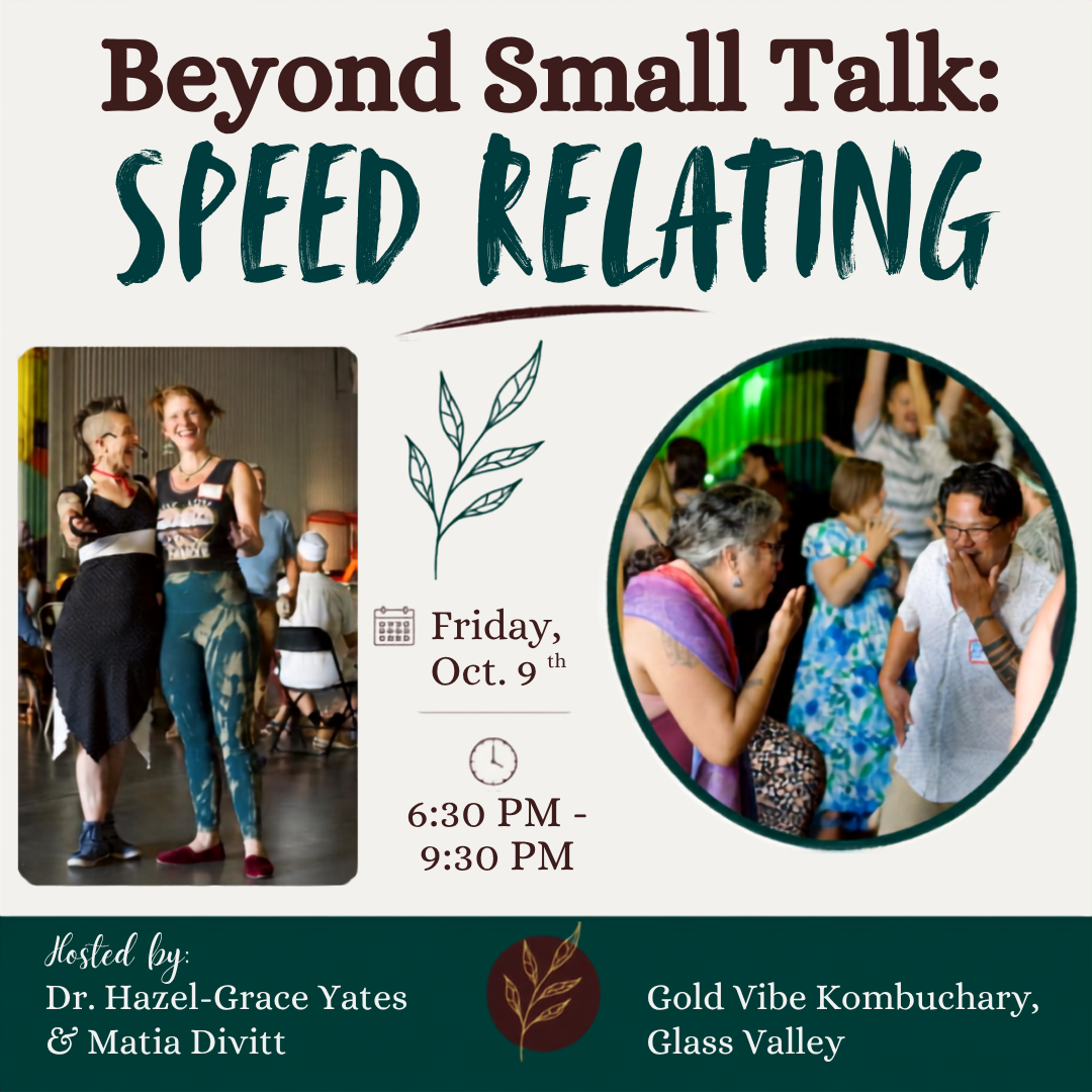 Beyond Small Talk: Speed Relating