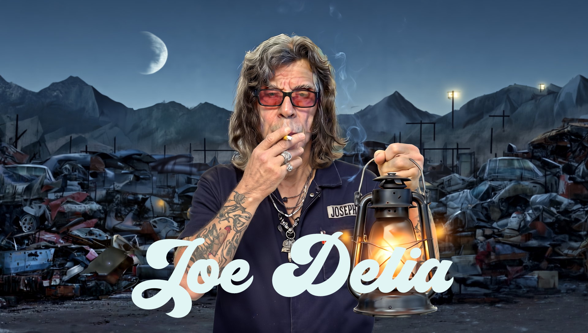 "Killer" Joe Delia. Stacked Keys. Rare accordion. Chain Smoking, pure passion, and God-given funk. Our keyboard player does not fuck around. And he looks like Jagger. Always the best-dressed, sweating by the end.