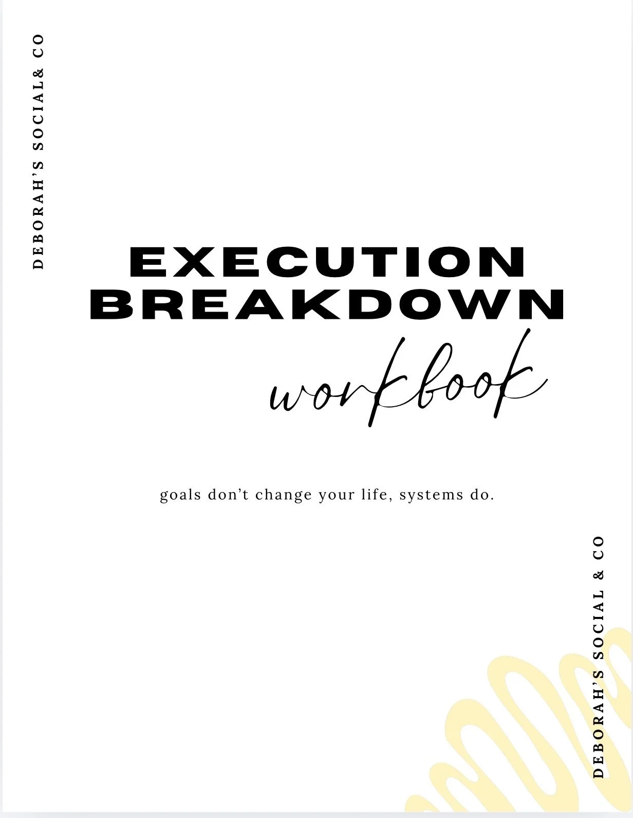 Execution Breakdown Workbook