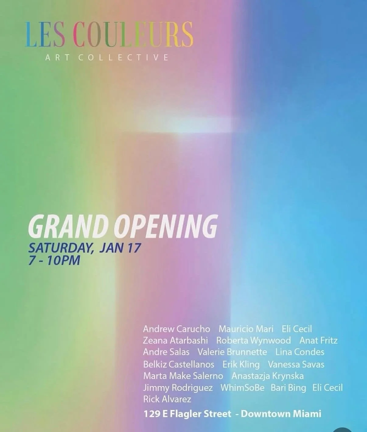 Les Couleurs Gran Opening