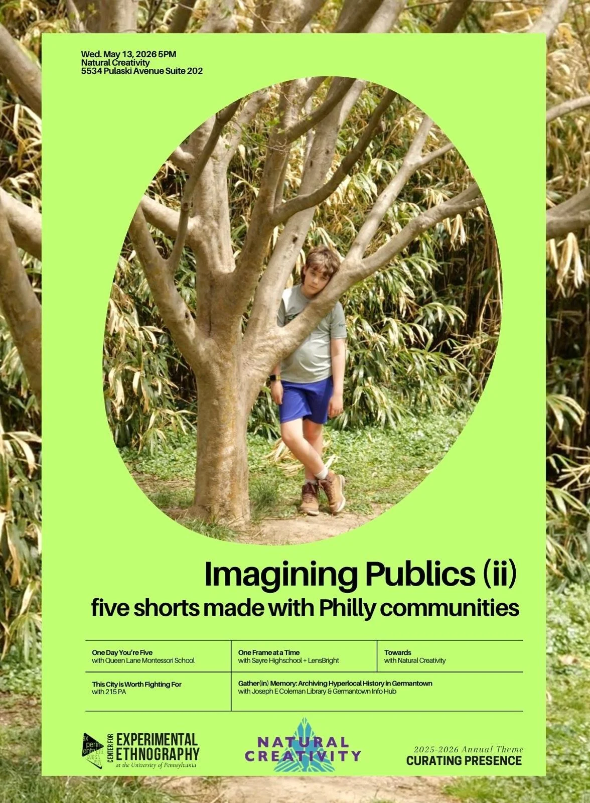 Imagining Publics (ii): Five Shorts made with philly communities