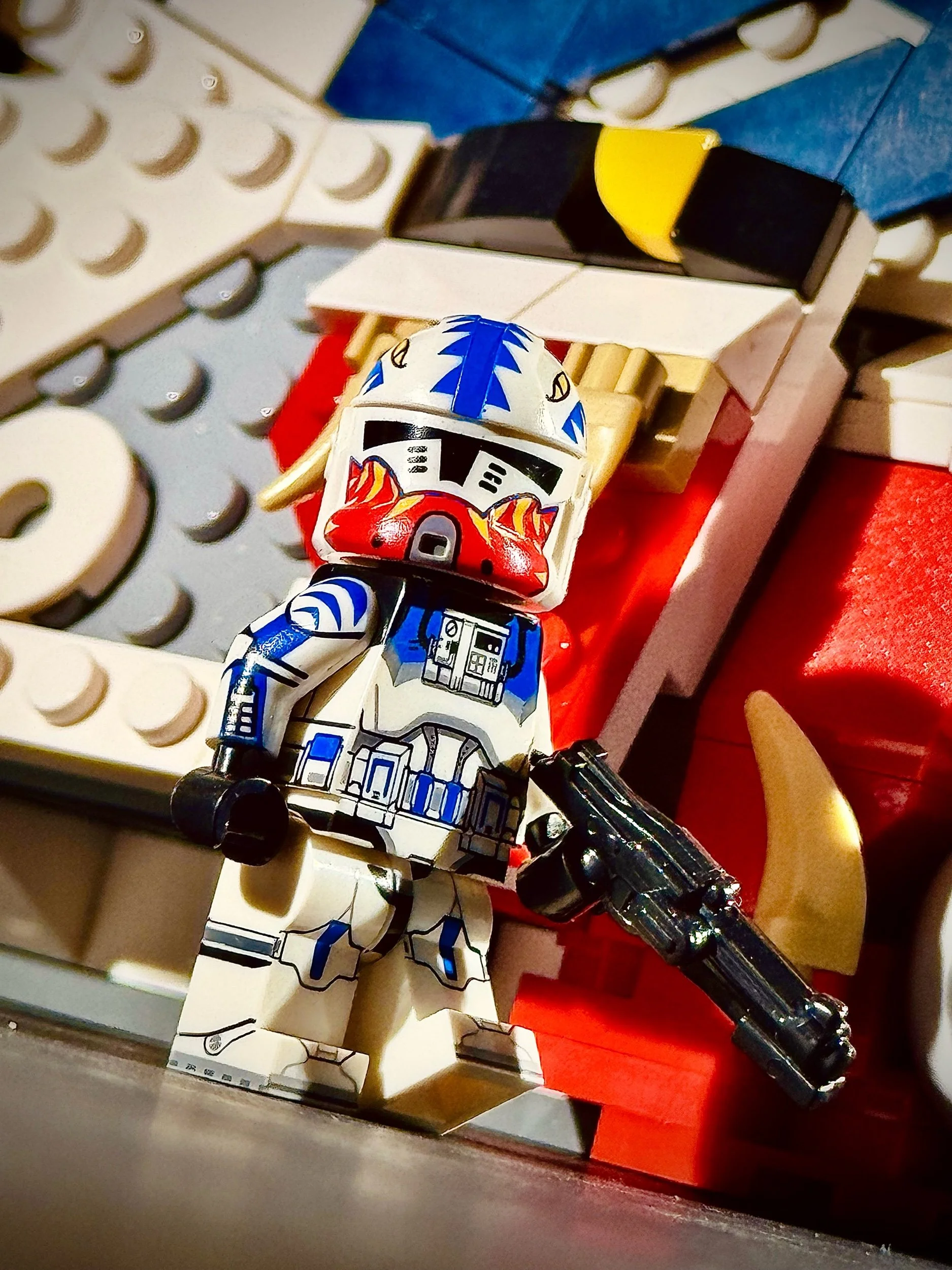 Tigershark Pilot Phase II Clone Trooper Minifigure