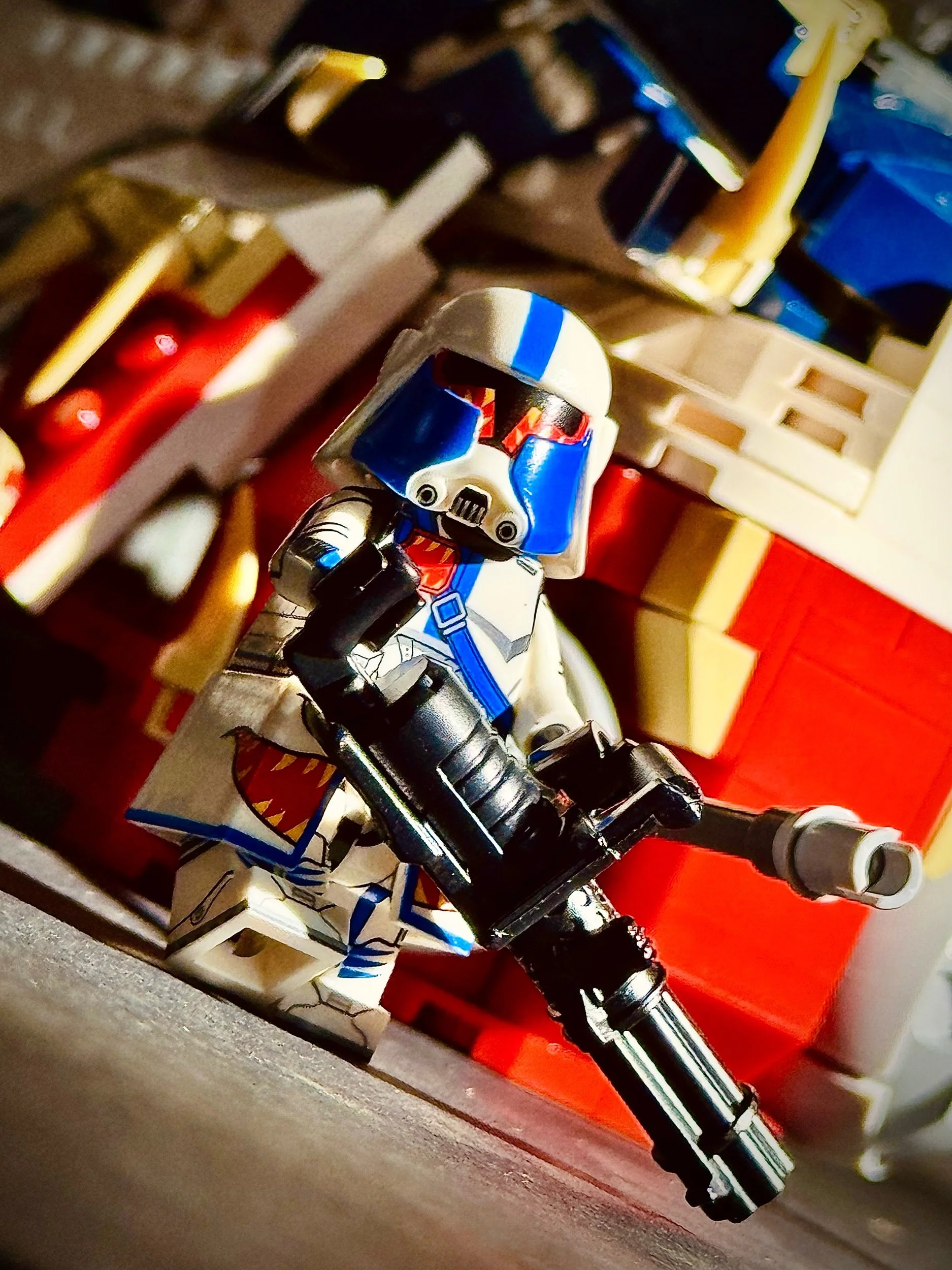Tigershark Heavy Clone Trooper Custom Minifigure