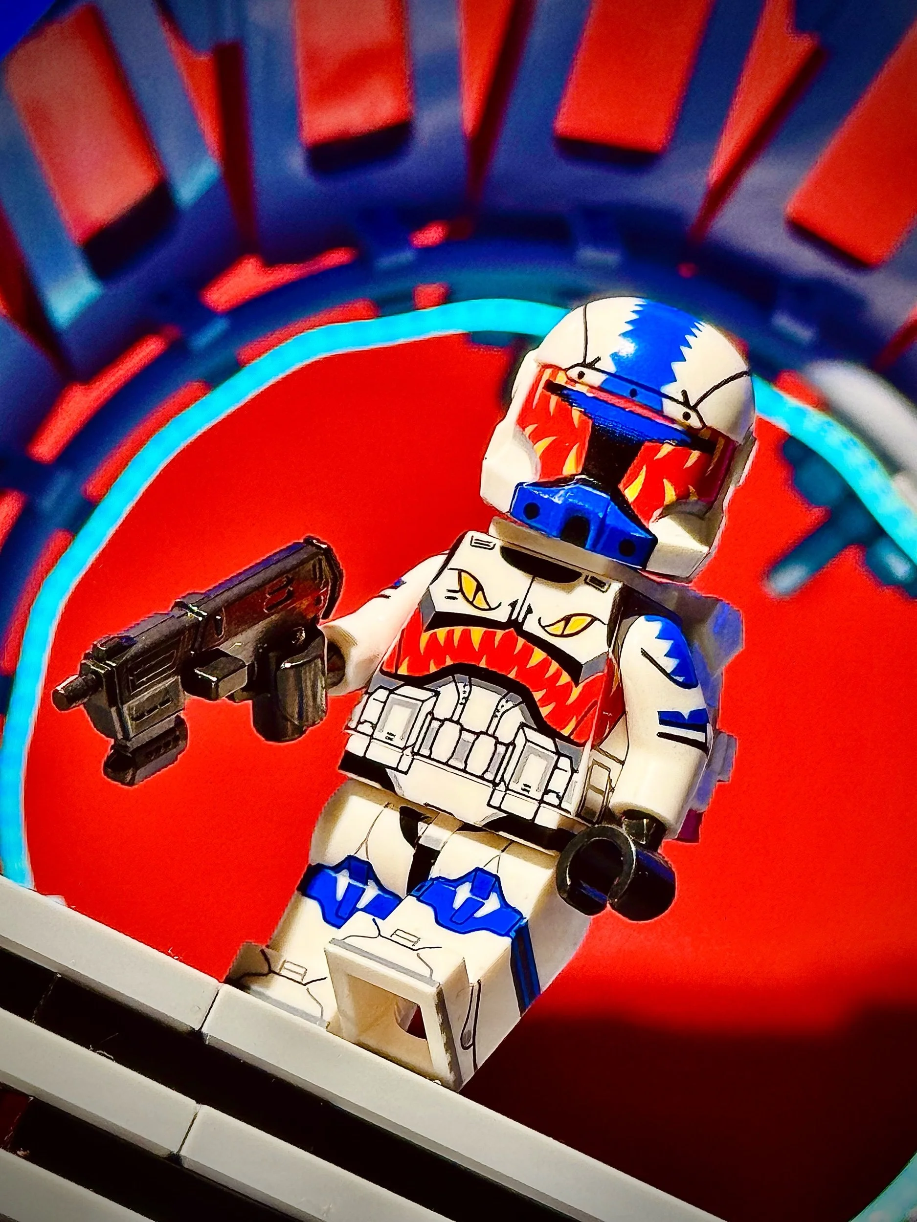 Tigershark Clone Commando Clone Trooper Custom Minifigure