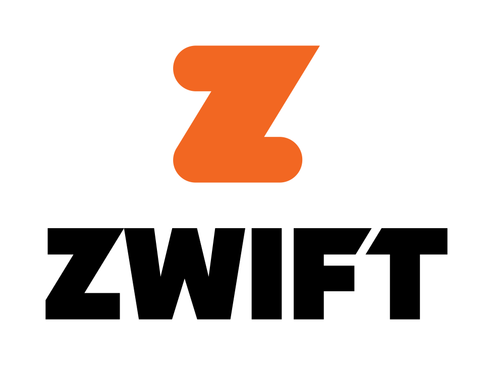 Zwift logo with the letter Z in orange.