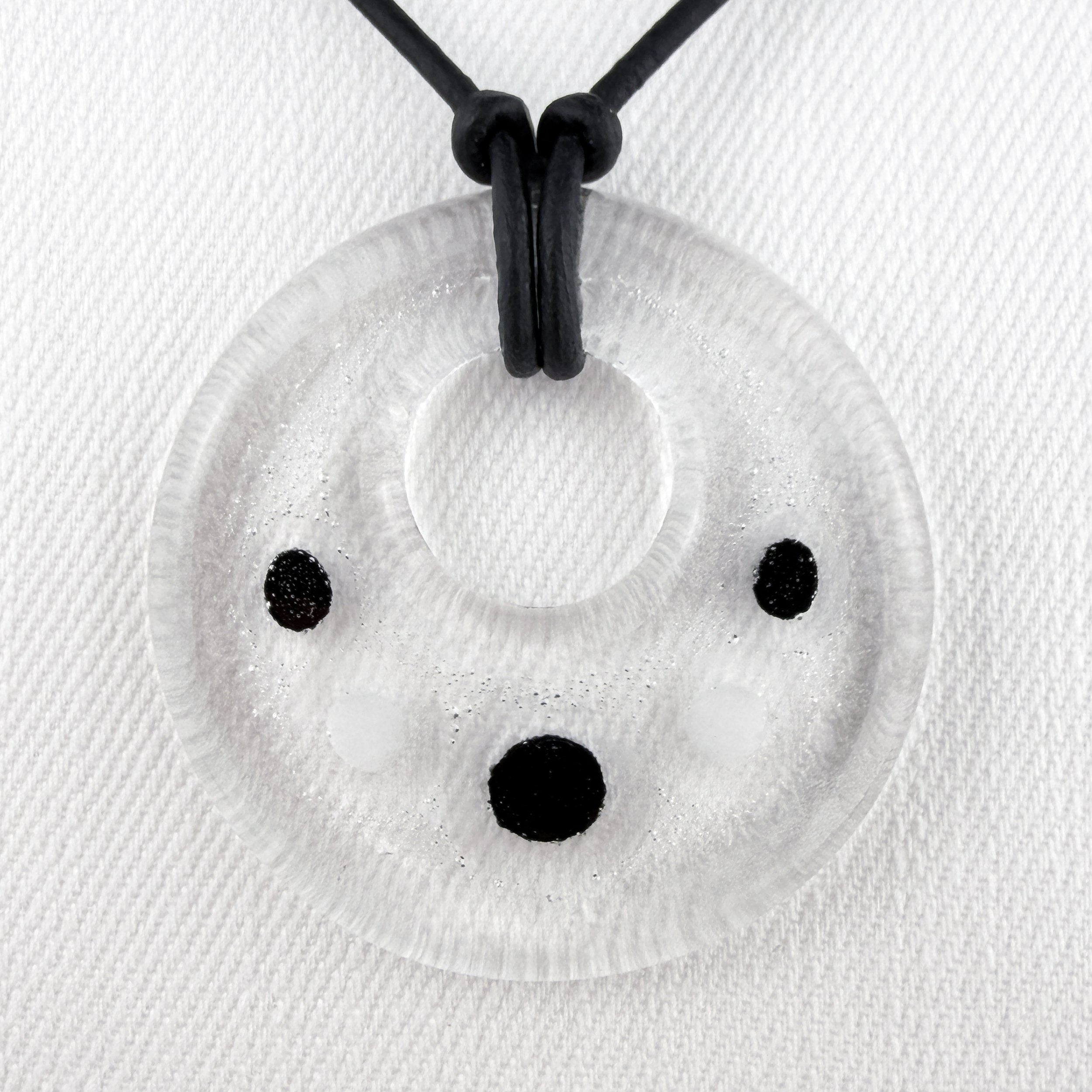 Black Mimi Pendant Necklace