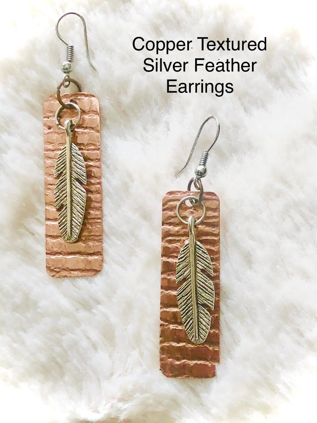 copper earrings