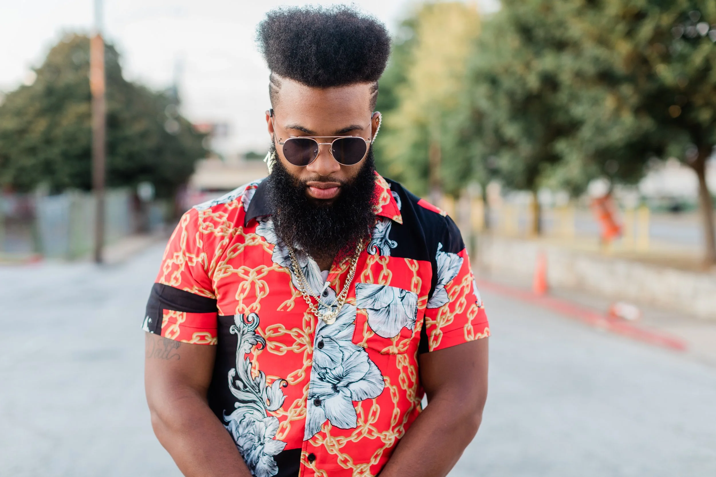 Black entrepreneur, motivational speaker, spoken word artist Delrish Moore