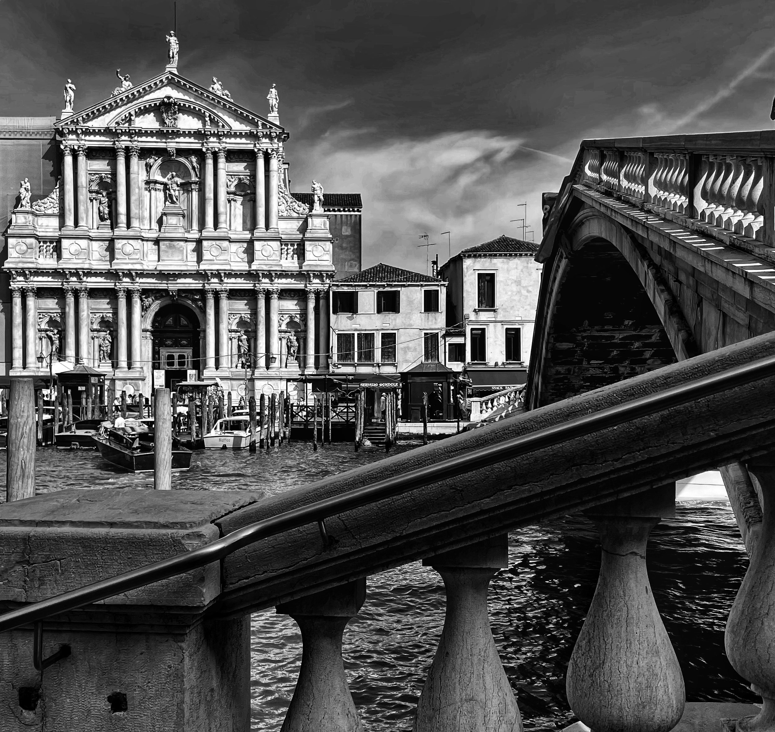 It Was in Venice - ALUMINUM PRINT 8" X 8"