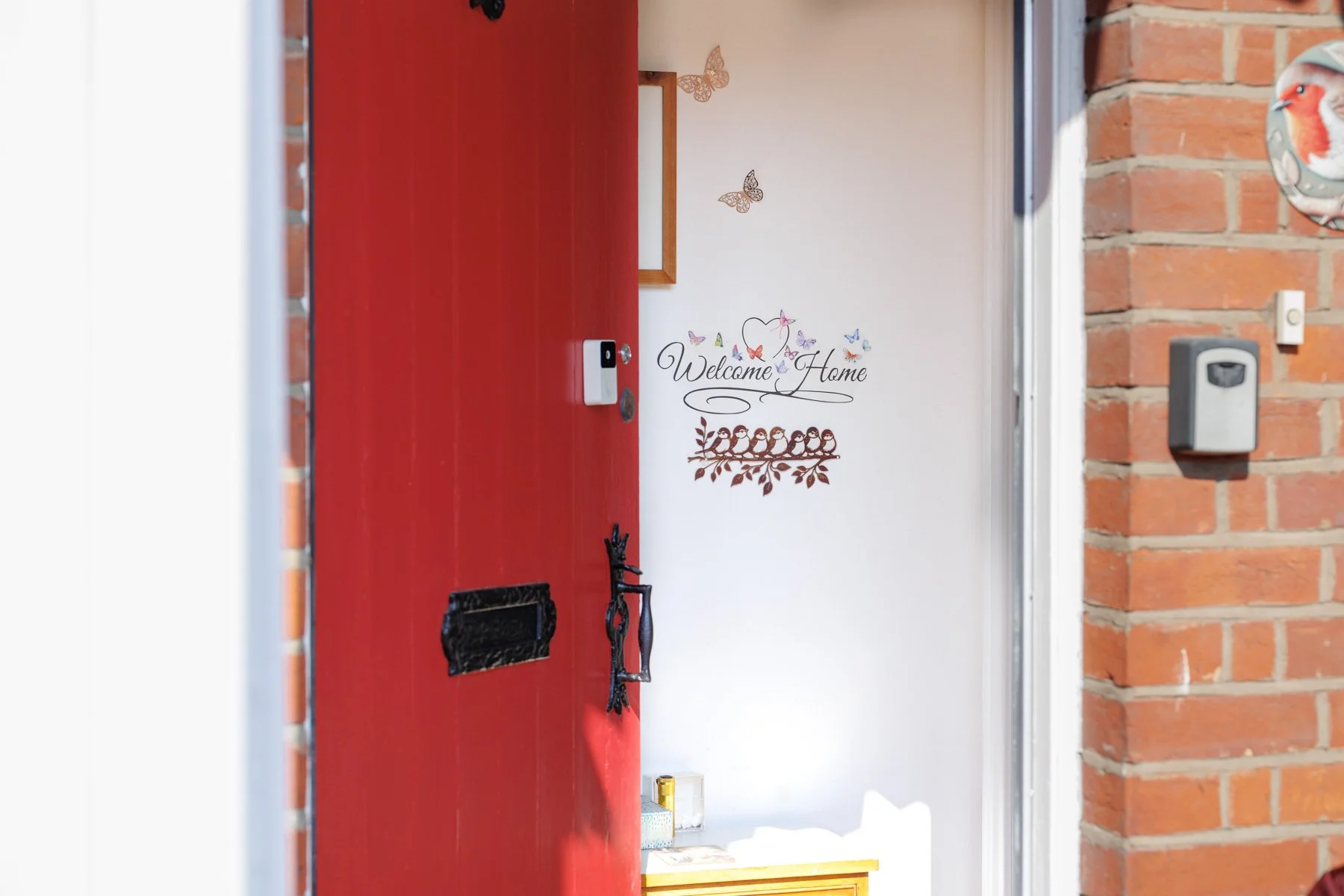 Almshouse front door