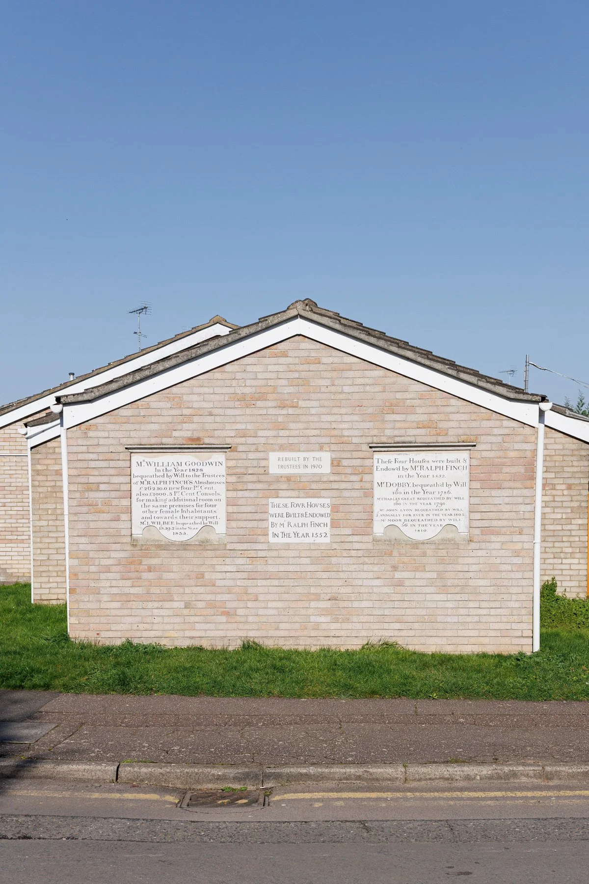 Almshouse Plaques