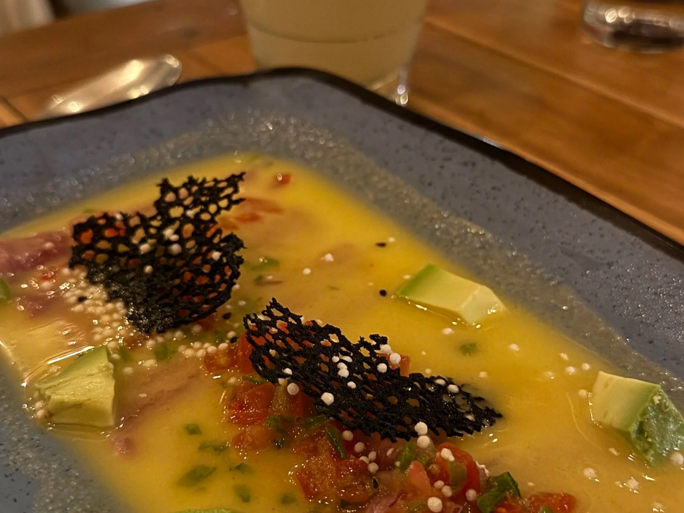 Peruvian food at La Parada restaurant in San Miguel de Allende, Mexico