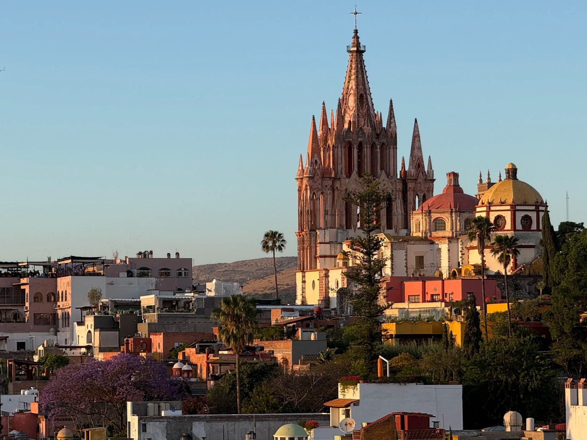 View of San Miguel de Allende in Mexico