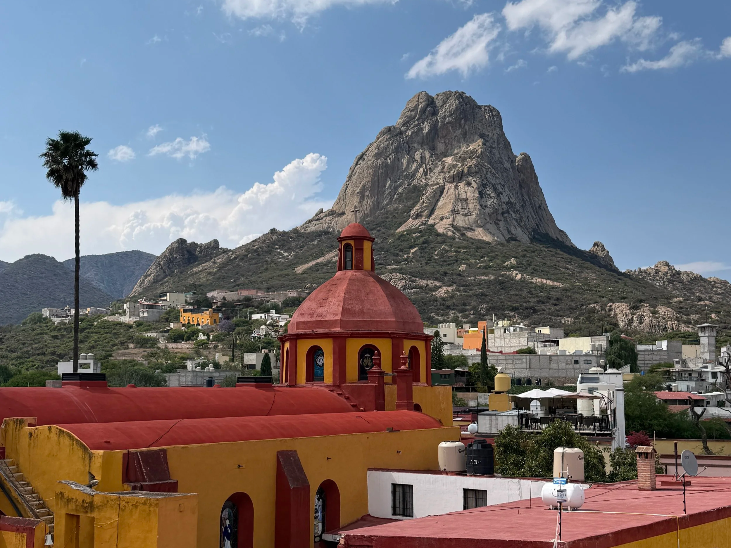 Pena de Bernal in Querétaro in Mexico