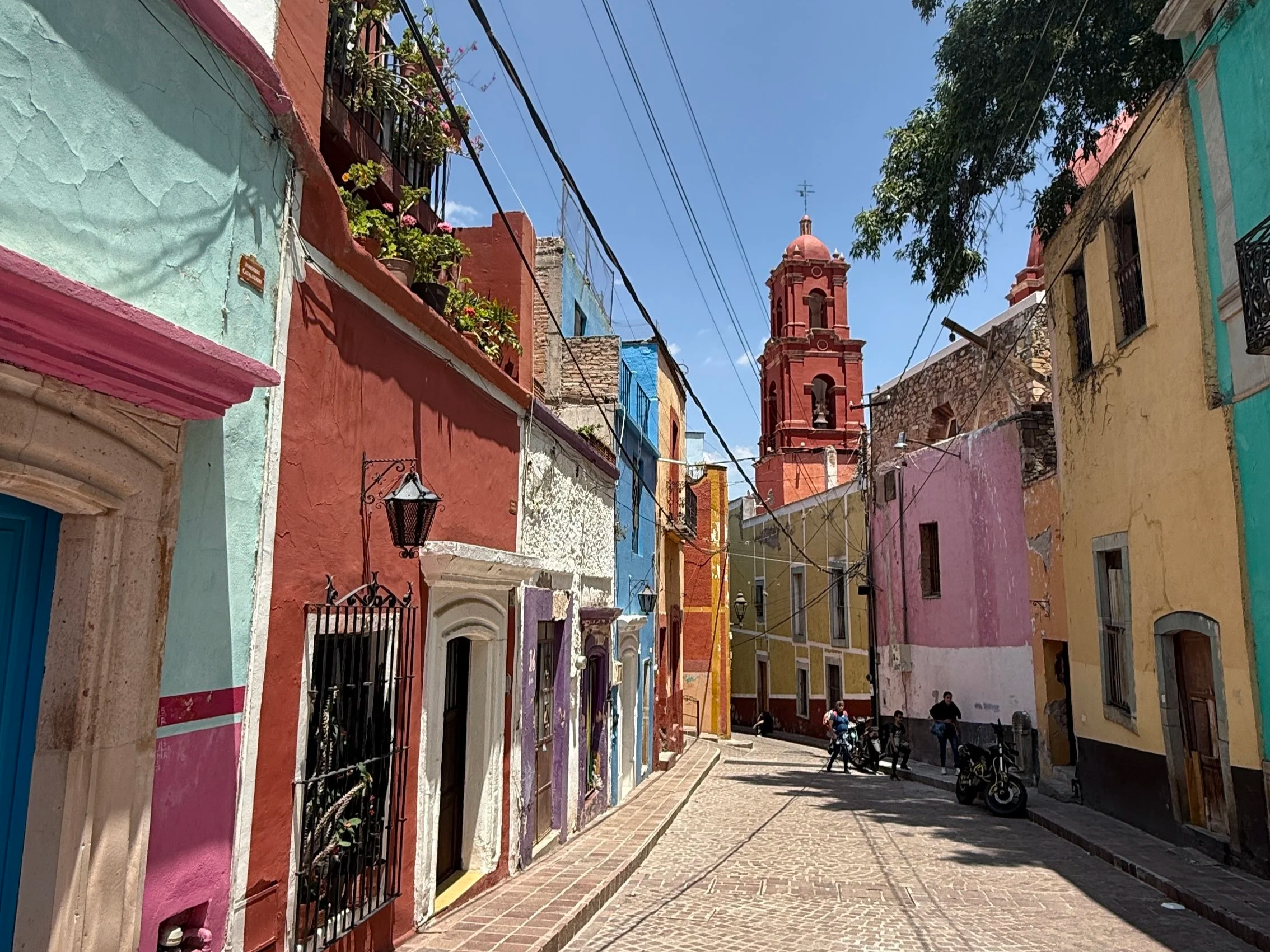 Colorful buildings of Guanajuato, Mexico
