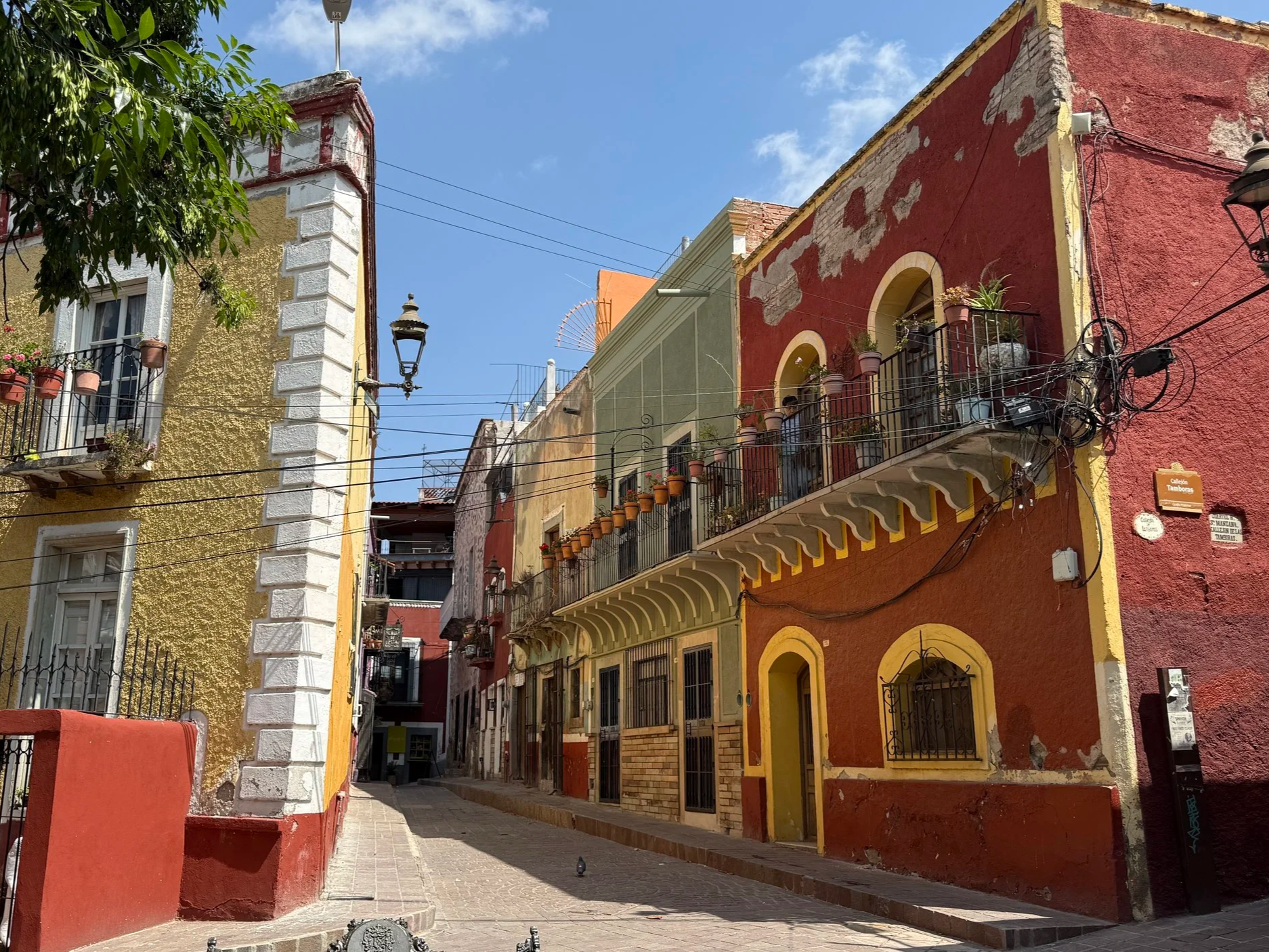 Colorful buildings in Guanajuato, Mexico