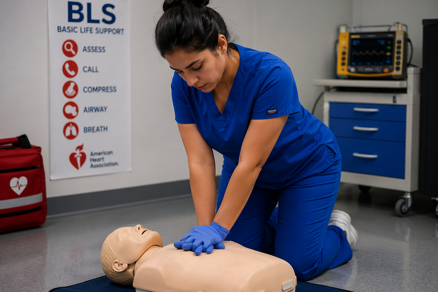 Basic Life Support Certification (BLS)                    1 DAY CLASS!