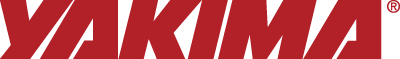 YAKIMA logo in bold red letters