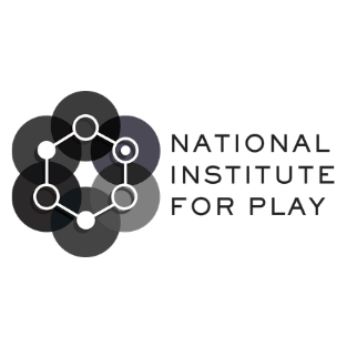 Logo of the National Institute for Play, featuring interconnected circles and nodes.