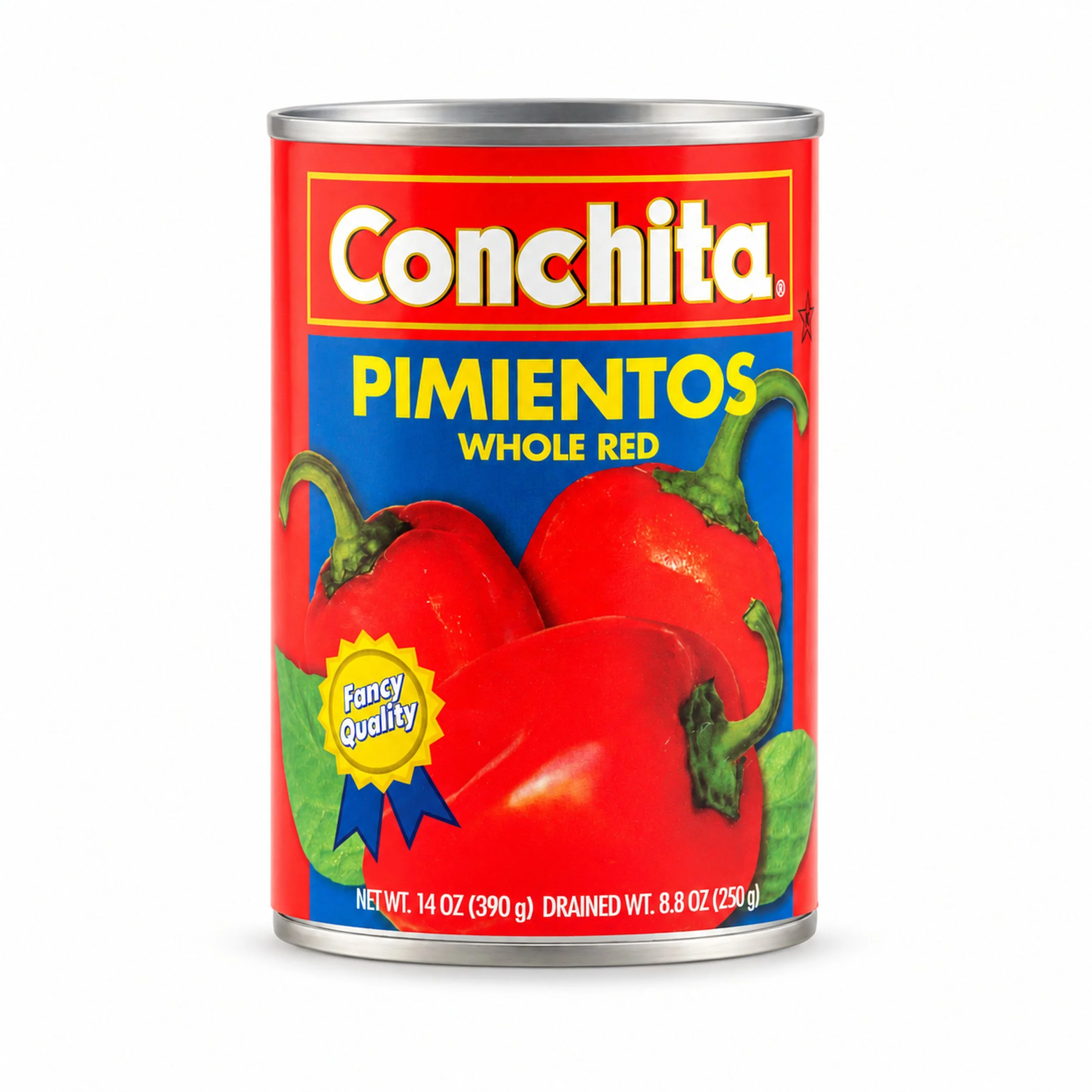 Conchita Fancy Whole Red Pimientos (Pimentos) 14 oz can, front label view