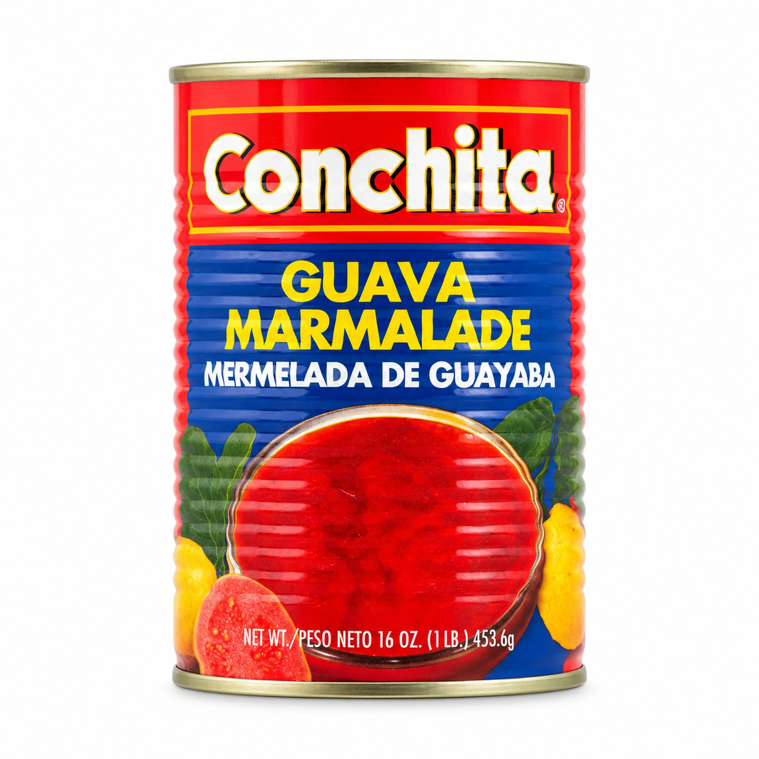 Conchita Guava Marmalade (Mermelada de Guayaba) 16 oz can, front view
