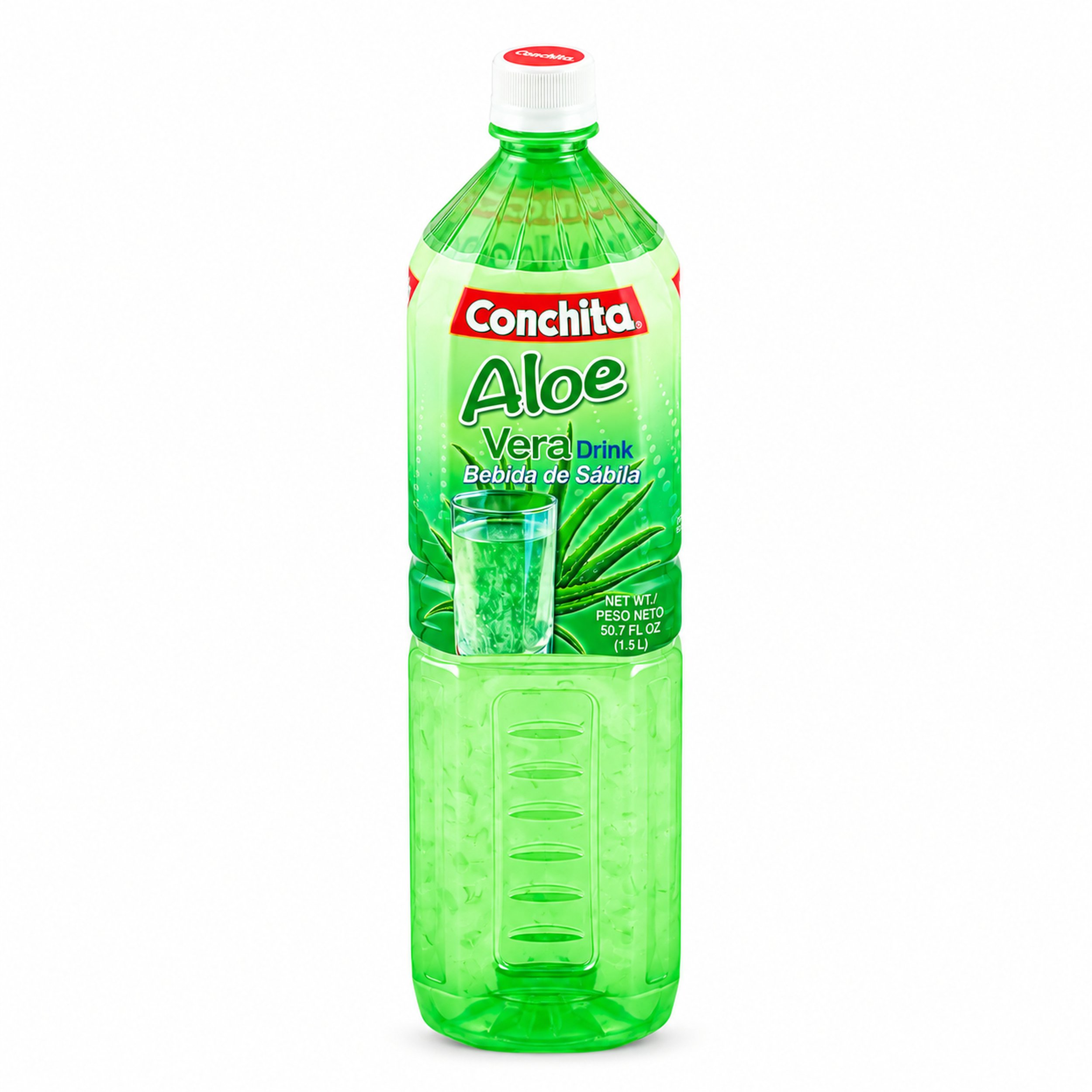 Conchita Aloe Vera Drink (Bebida de Aloe Vera) 1.5 L bottle, front view