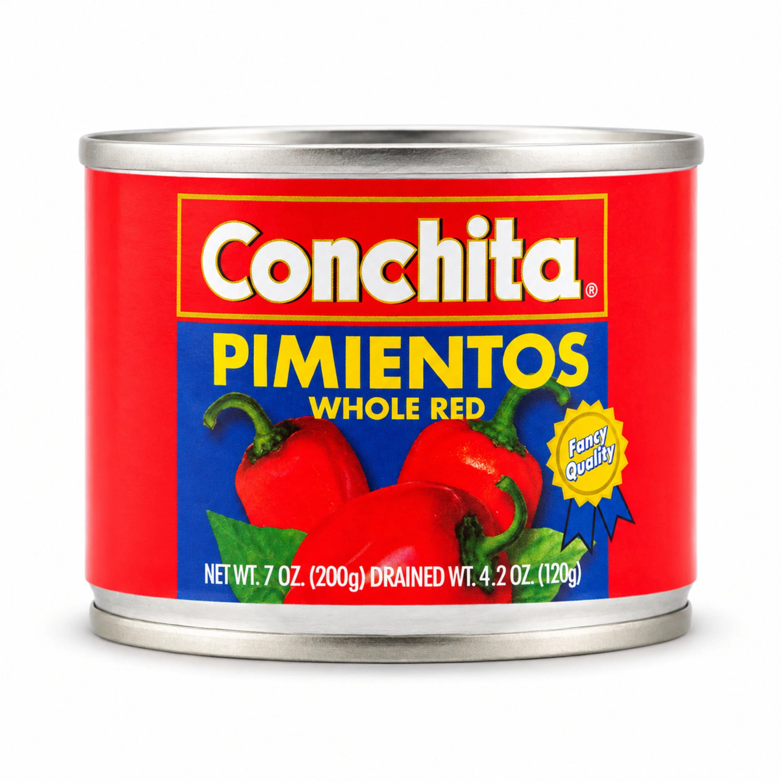 Conchita Fancy Whole Red Pimientos (Pimentos) 7 oz can, front label view