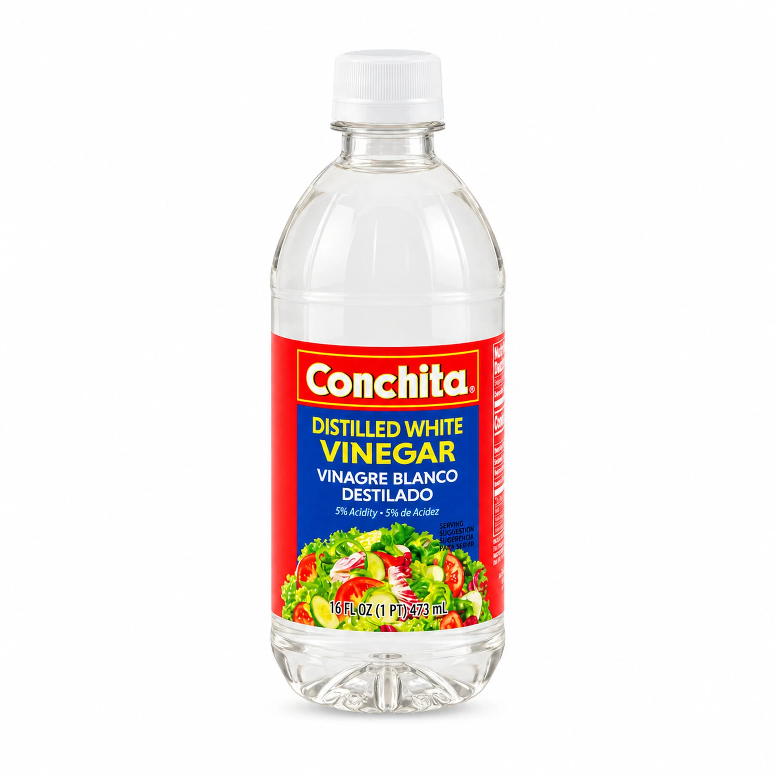 Conchita Distilled White Vinegar (Vinagre Blanco) 16 fl oz bottle, front view