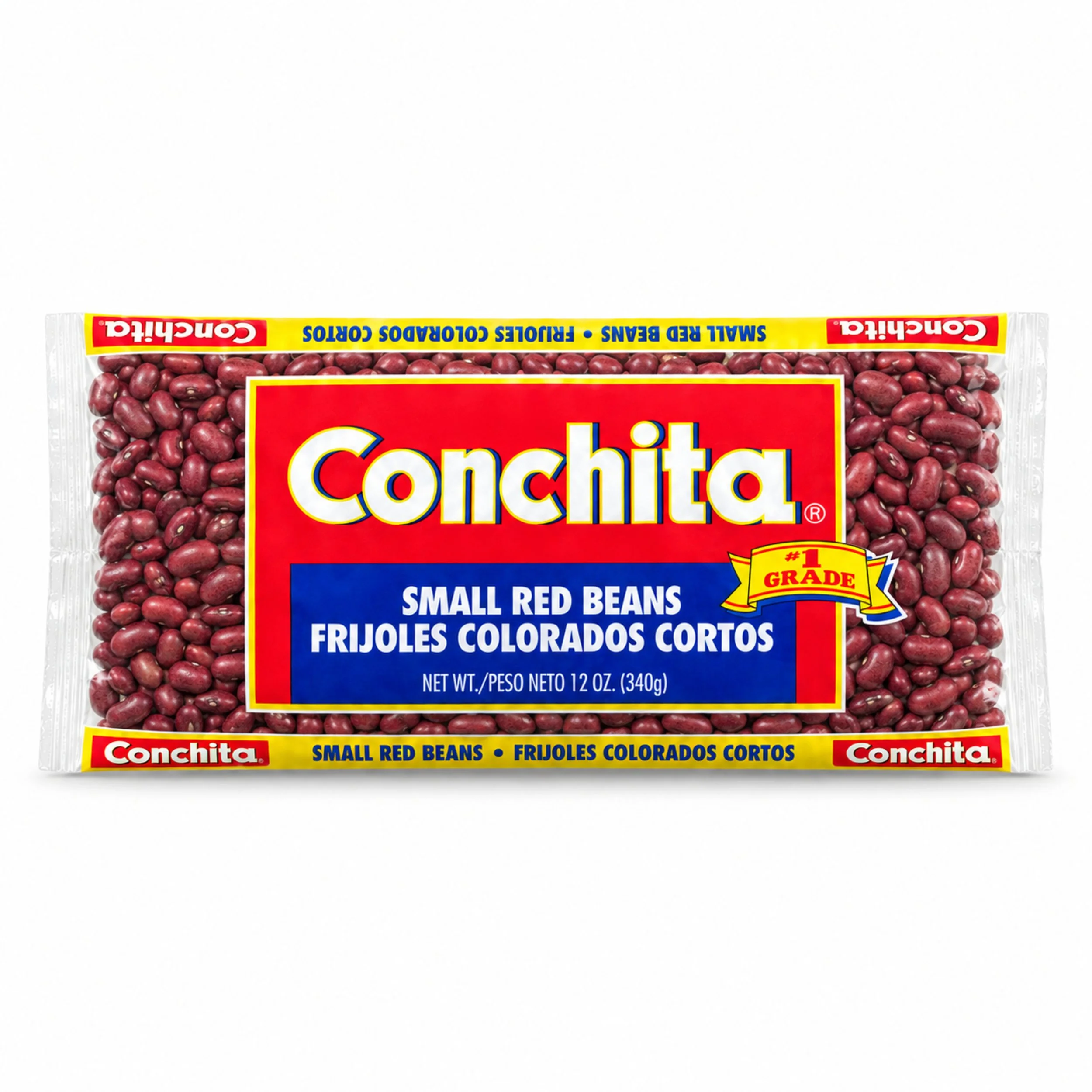 Conchita Small Red Beans (Frijoles Colorados) 12 oz dry bag, front label view