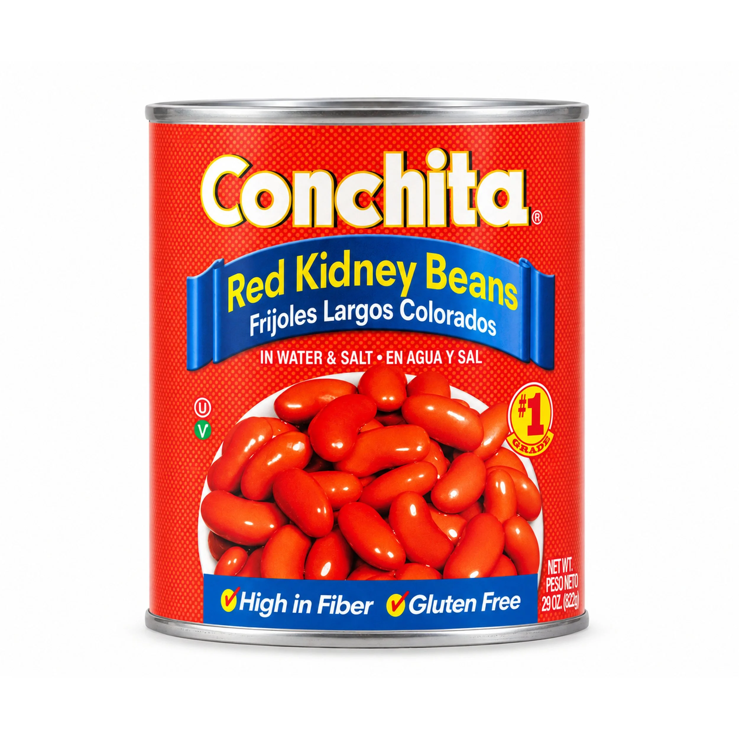 Conchita Red Kidney Beans (Frijoles Colorados) 29 oz can, front view