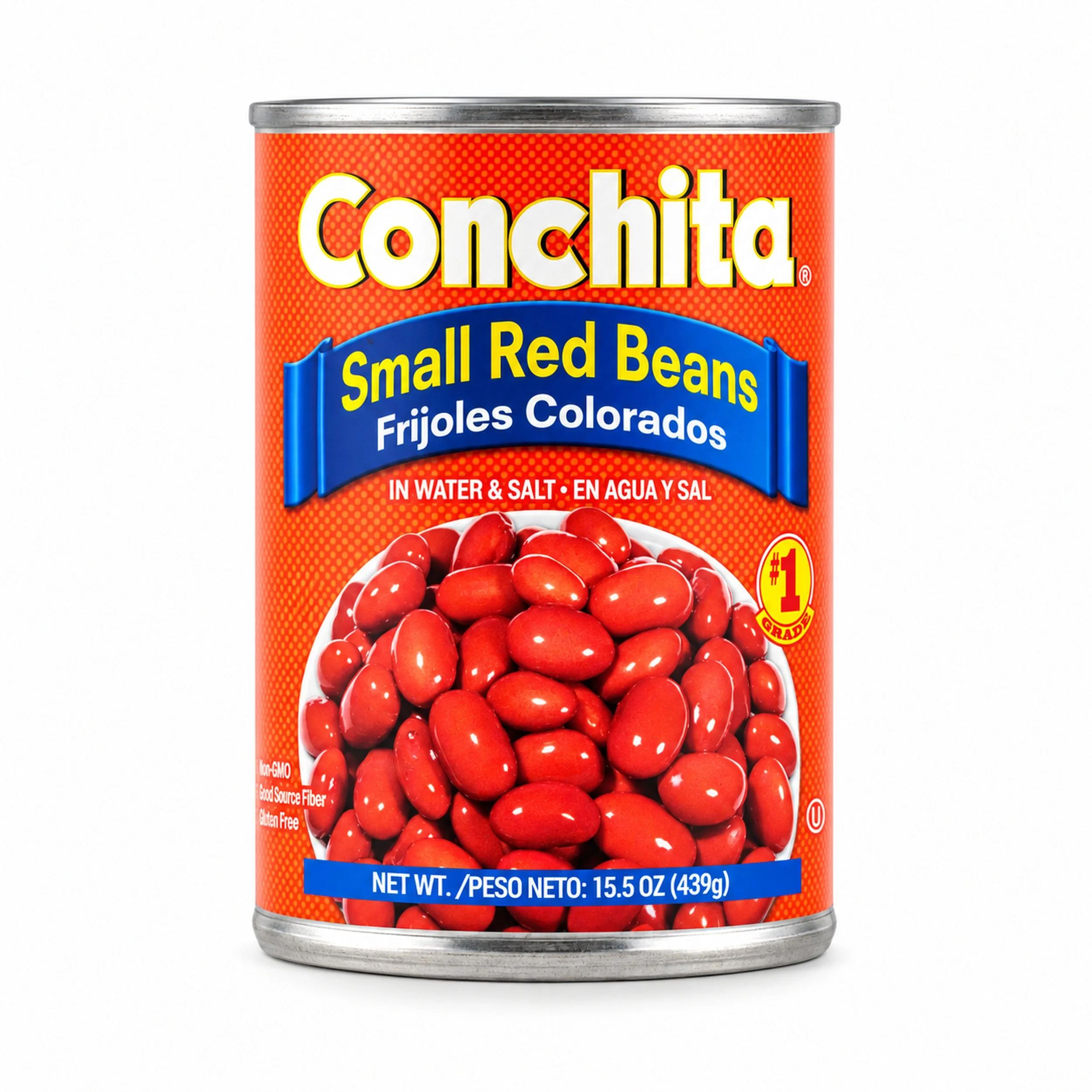 Conchita Small Red Beans (Frijoles Colorados) 15.5 oz can, front label view